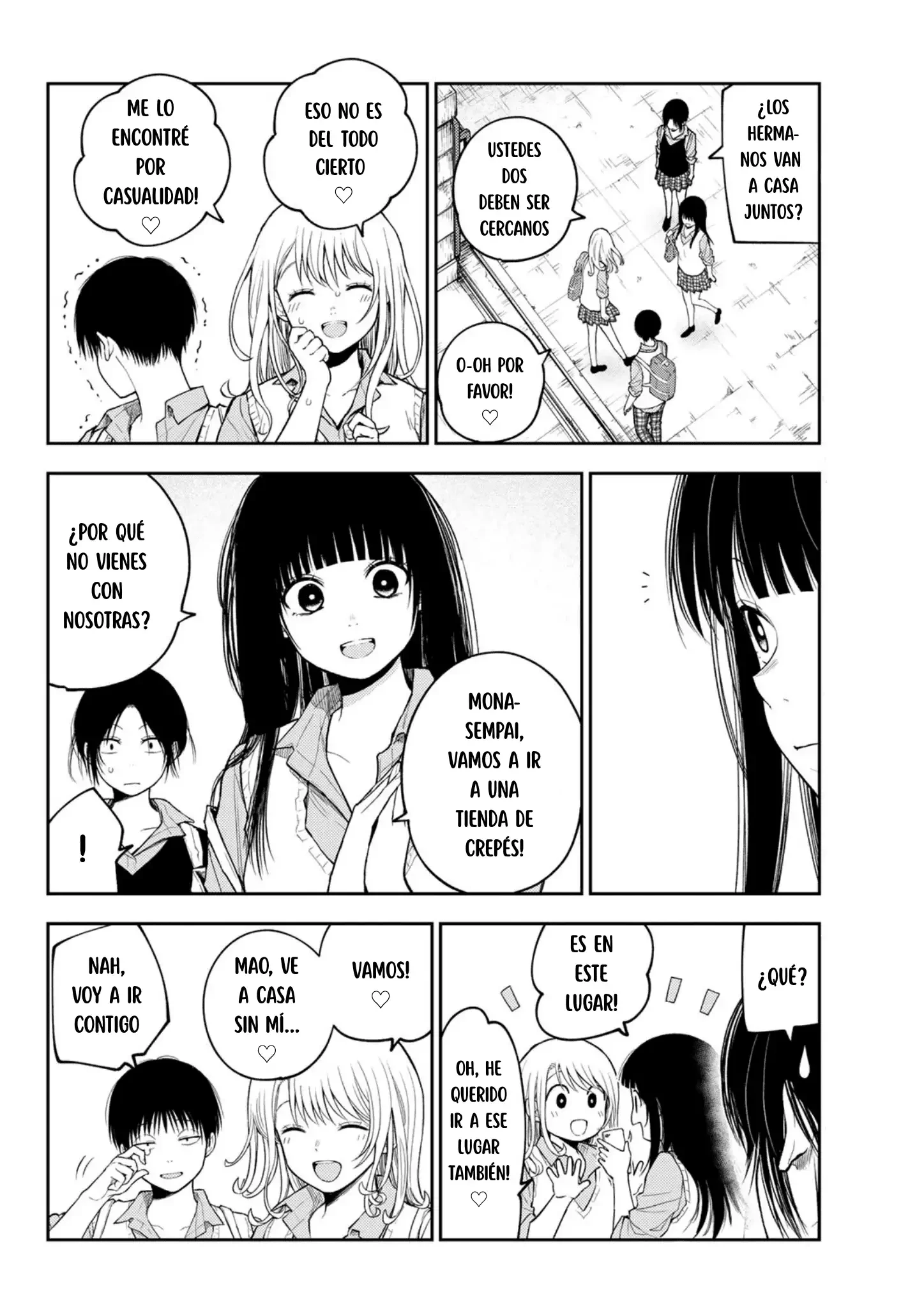 Kuroiwa Medaka Ni Watashi No Kawaii Ga Tsuujinai Capítulo 180 - Página 7 en español
