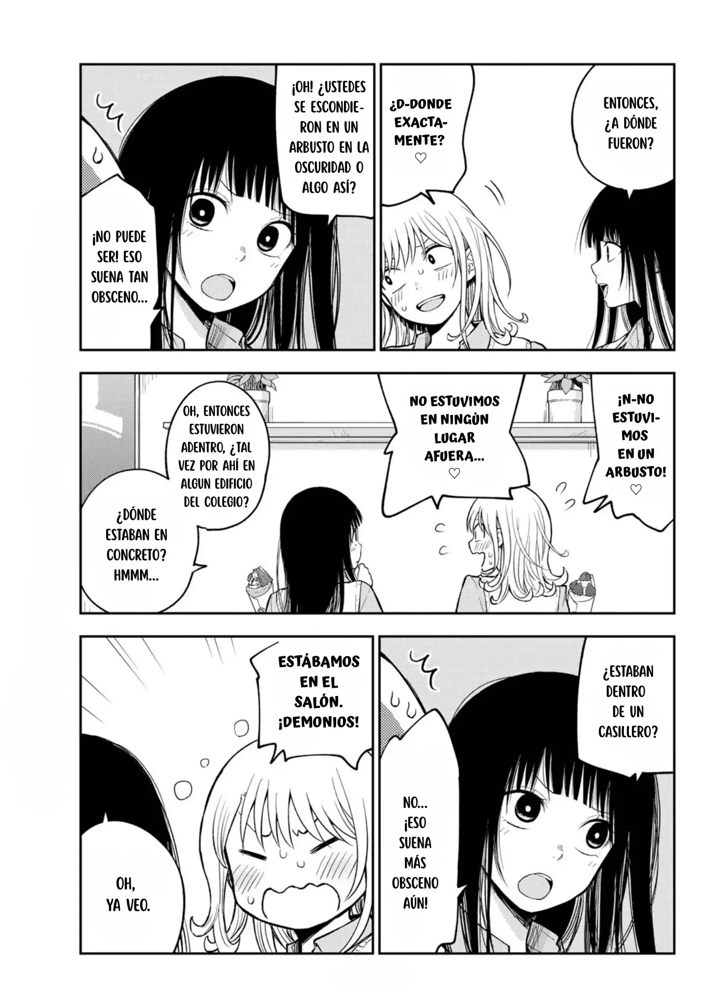 Kuroiwa Medaka Ni Watashi No Kawaii Ga Tsuujinai Capítulo 181 - Página 4 en español