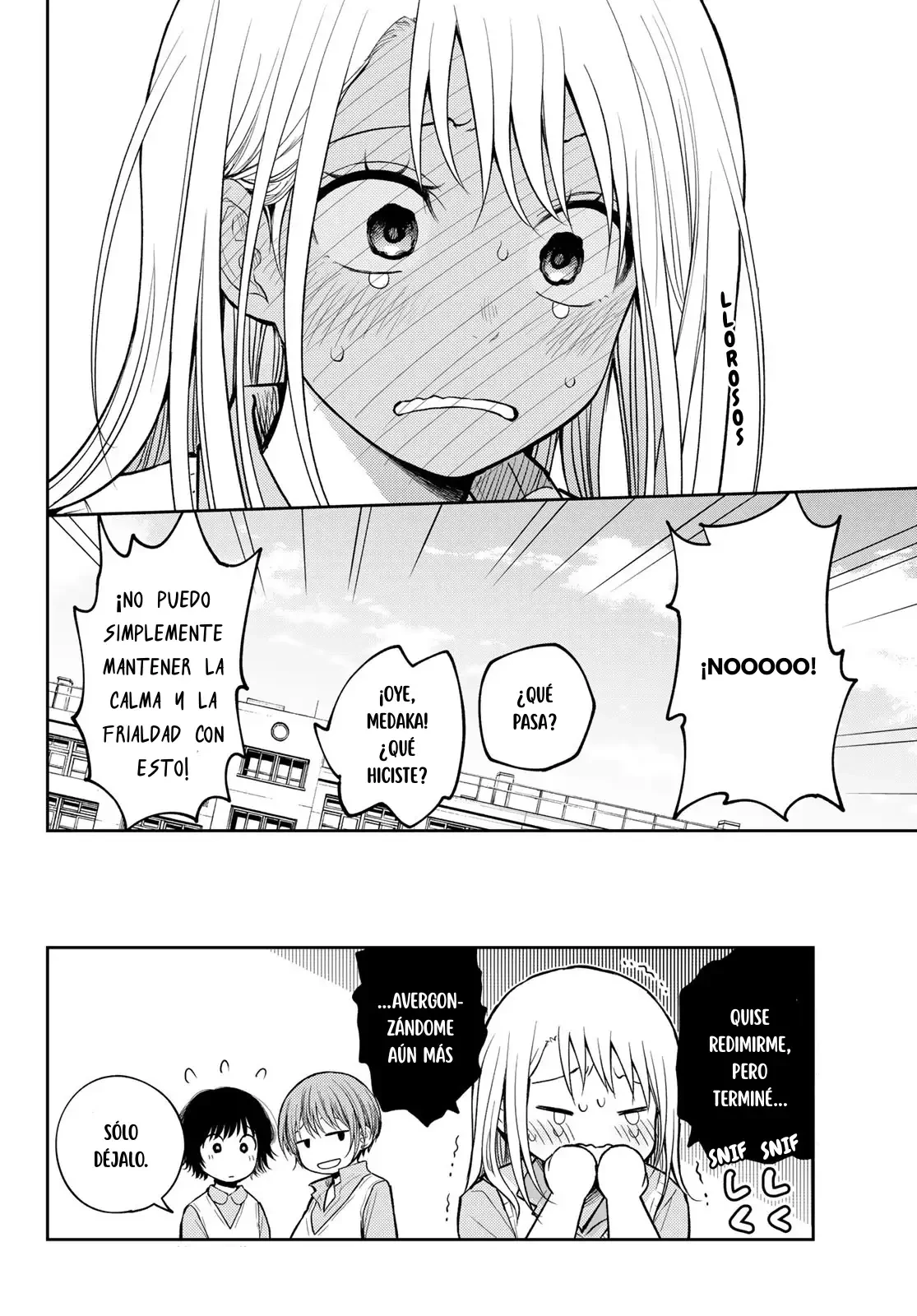 Kuroiwa Medaka Ni Watashi No Kawaii Ga Tsuujinai Capítulo 186 - Página 15 en español