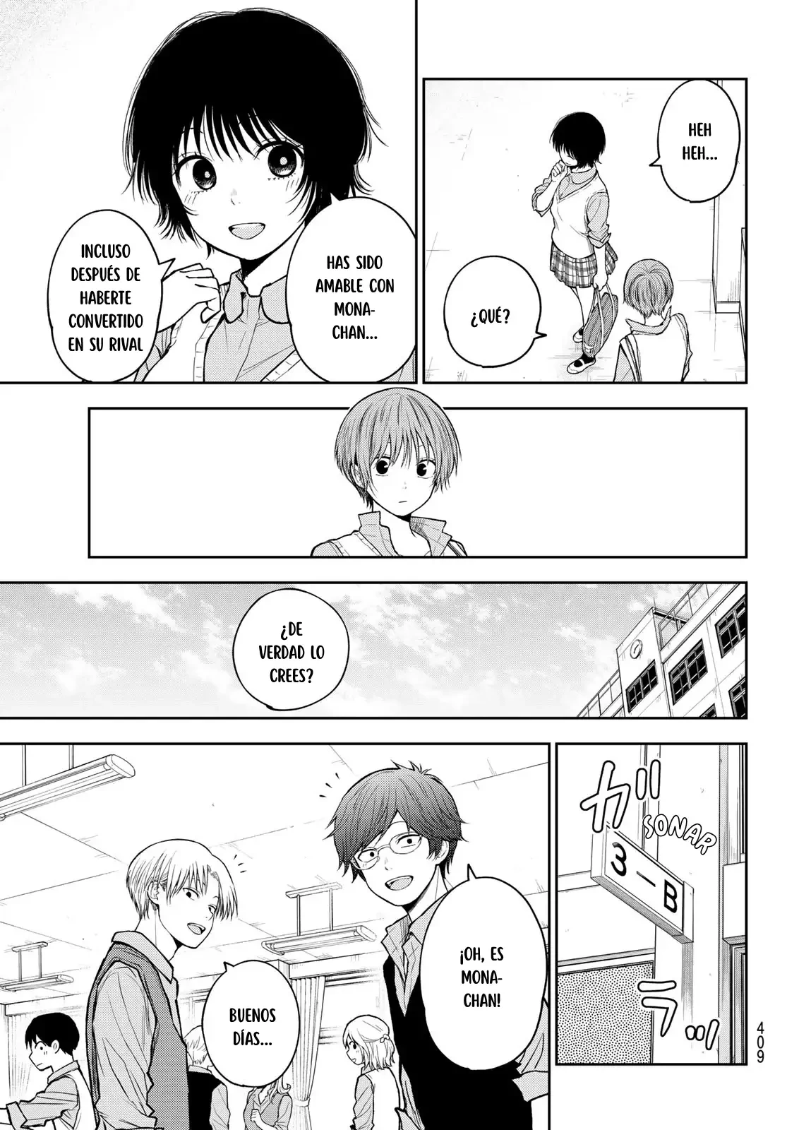 Kuroiwa Medaka Ni Watashi No Kawaii Ga Tsuujinai Capítulo 186 - Página 6 en español