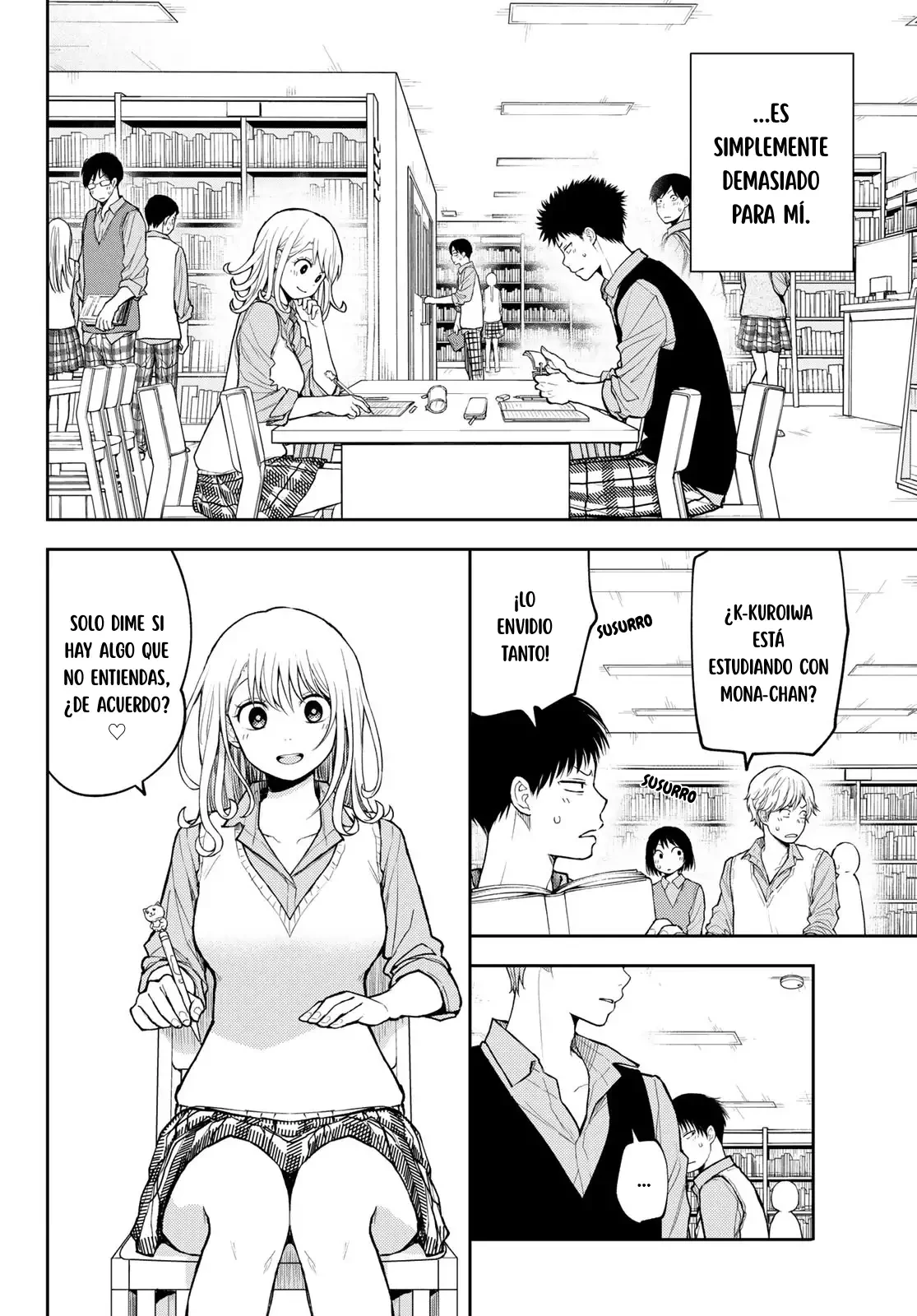 Kuroiwa Medaka Ni Watashi No Kawaii Ga Tsuujinai Capítulo 188 - Página 3 en español
