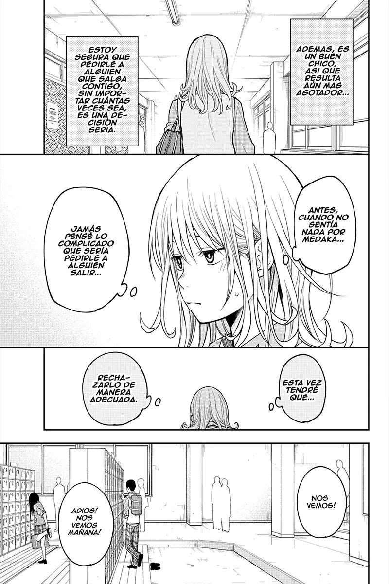 Kuroiwa Medaka Ni Watashi No Kawaii Ga Tsuujinai Capítulo 189 - Página 3 en español