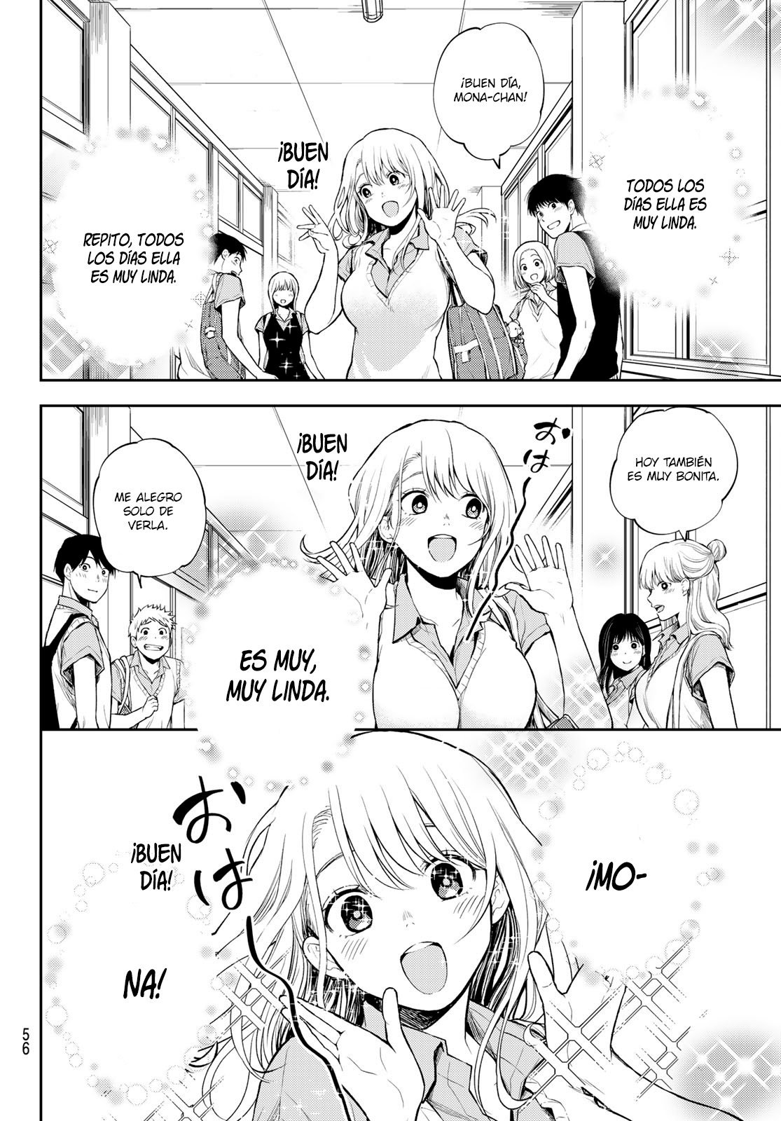 Kuroiwa Medaka Ni Watashi No Kawaii Ga Tsuujinai Capítulo 2 - Página 3 en español