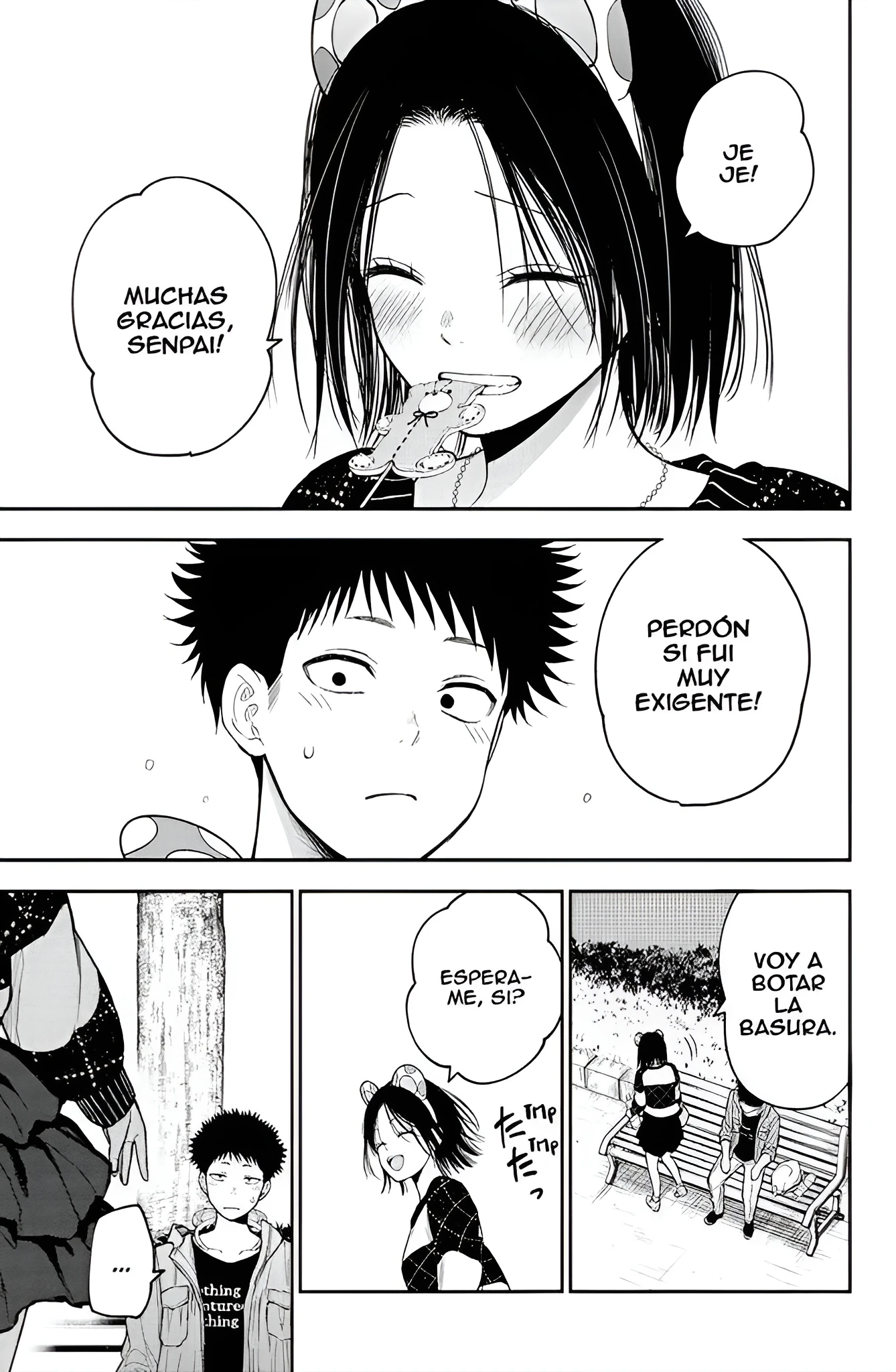 Kuroiwa Medaka Ni Watashi No Kawaii Ga Tsuujinai Capítulo 204 - Página 13 en español