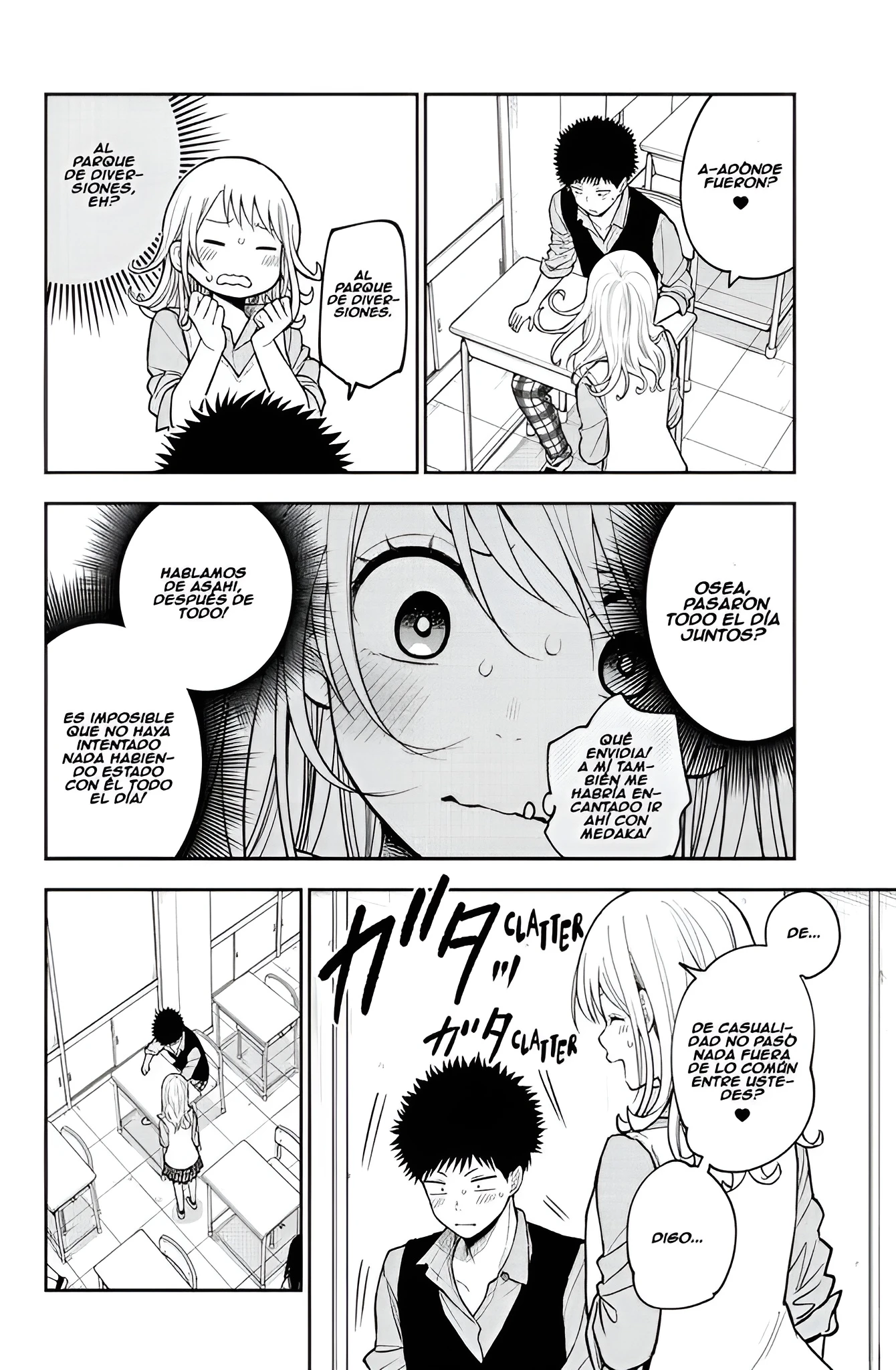 Kuroiwa Medaka Ni Watashi No Kawaii Ga Tsuujinai Capítulo 208 - Página 4 en español