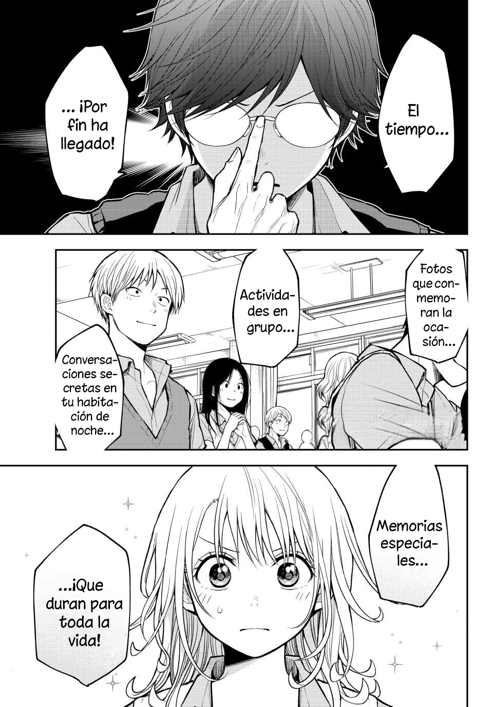 Kuroiwa Medaka Ni Watashi No Kawaii Ga Tsuujinai Capítulo 209 - Página 3 en español