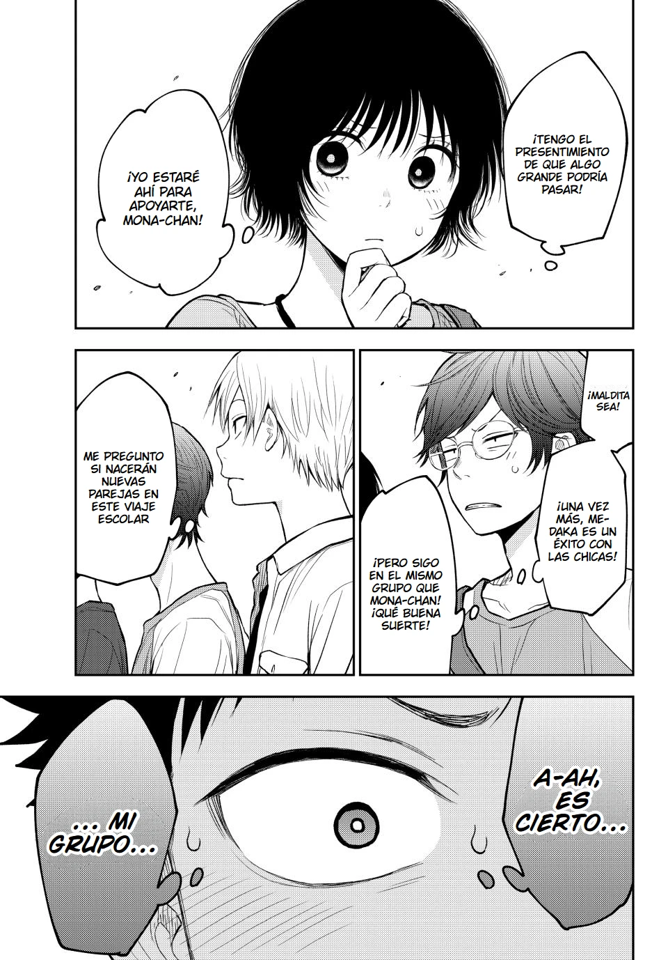 Kuroiwa Medaka Ni Watashi No Kawaii Ga Tsuujinai Capítulo 210 - Página 15 en español