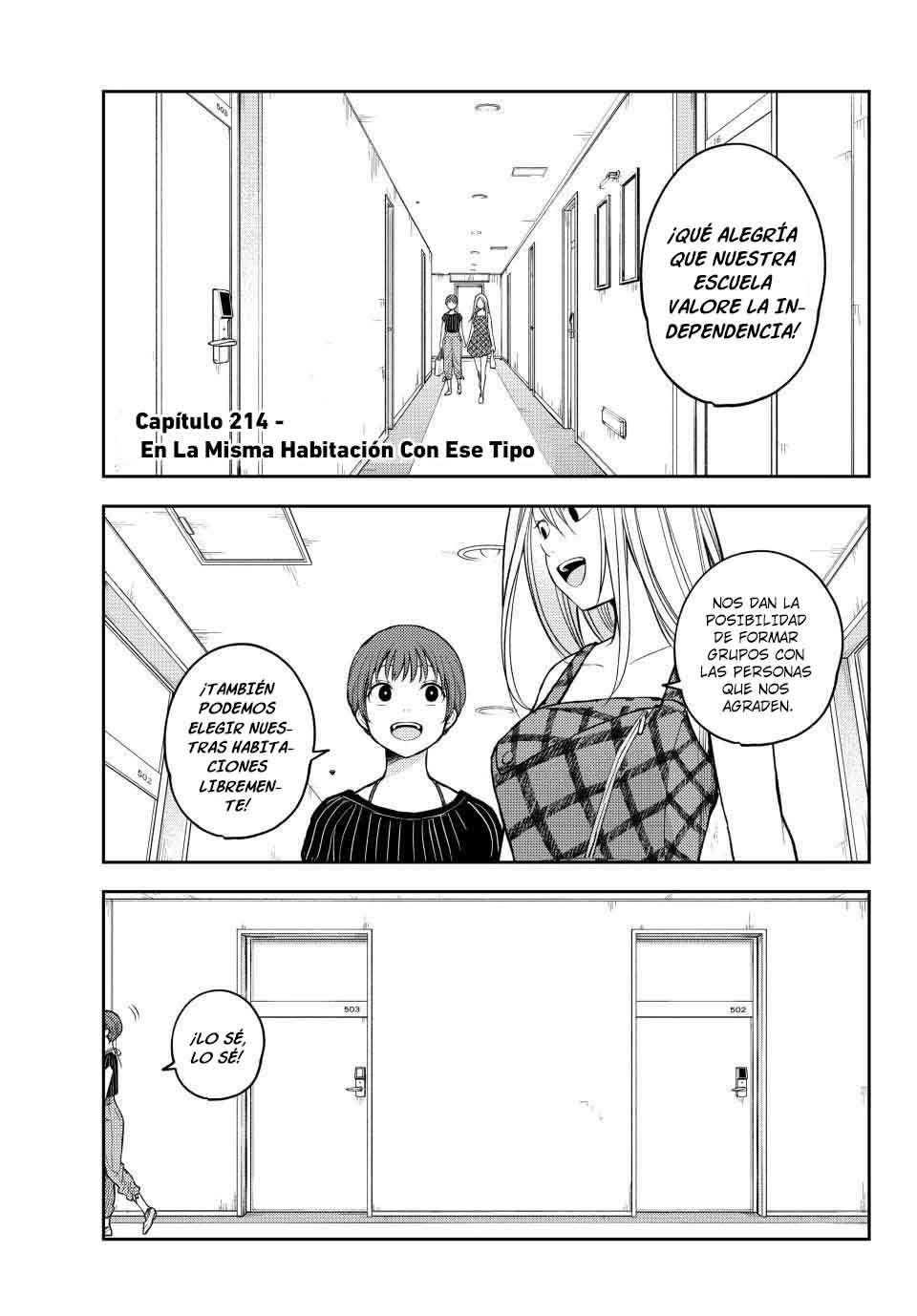 Kuroiwa Medaka Ni Watashi No Kawaii Ga Tsuujinai Capítulo 214 - Página 3 en español