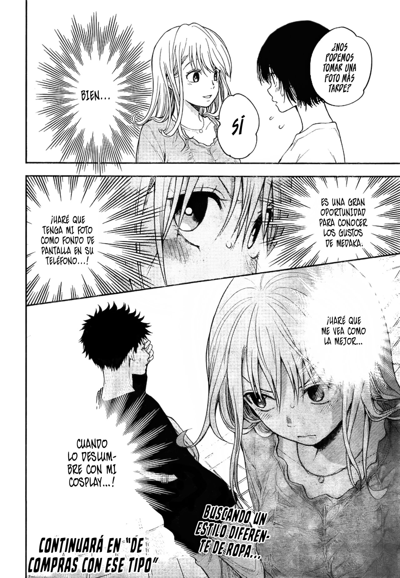 Kuroiwa Medaka Ni Watashi No Kawaii Ga Tsuujinai Capítulo 24 - Página 16 en español