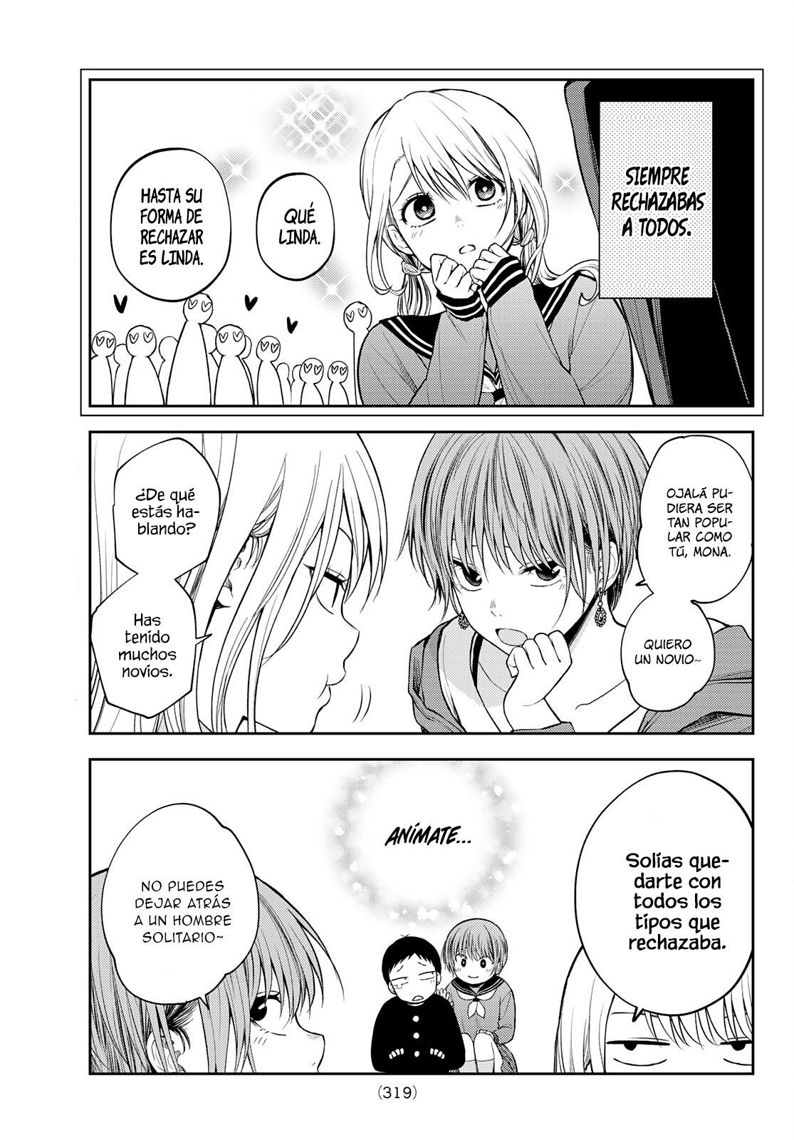 Kuroiwa Medaka Ni Watashi No Kawaii Ga Tsuujinai Capítulo 31 - Página 10 en español