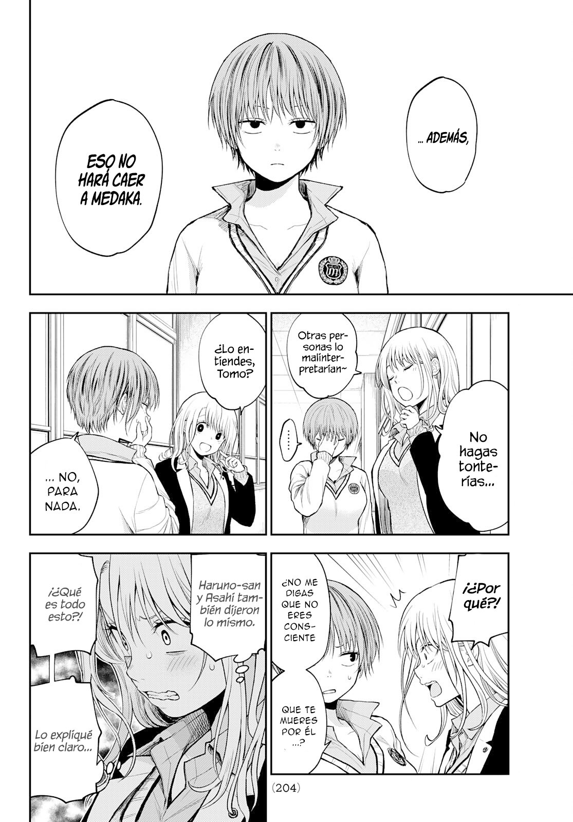 Kuroiwa Medaka Ni Watashi No Kawaii Ga Tsuujinai Capítulo 33 - Página 10 en español