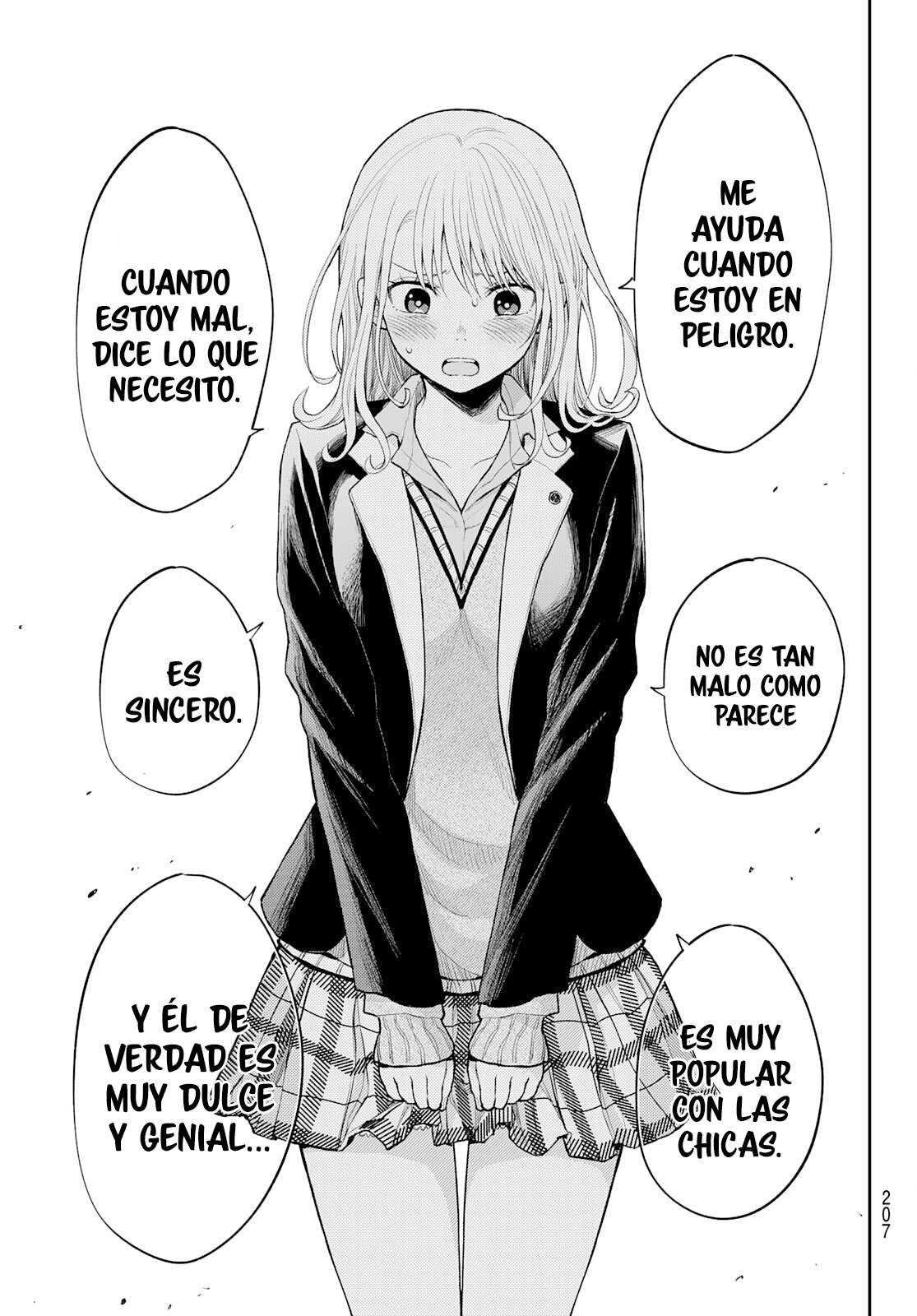 Kuroiwa Medaka Ni Watashi No Kawaii Ga Tsuujinai Capítulo 33 - Página 13 en español