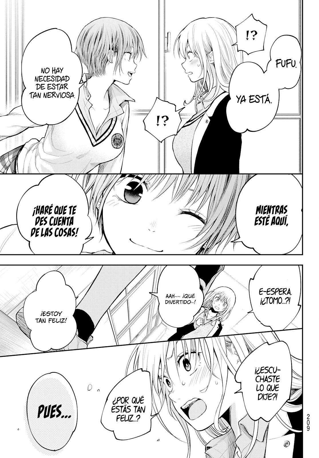 Kuroiwa Medaka Ni Watashi No Kawaii Ga Tsuujinai Capítulo 33 - Página 16 en español