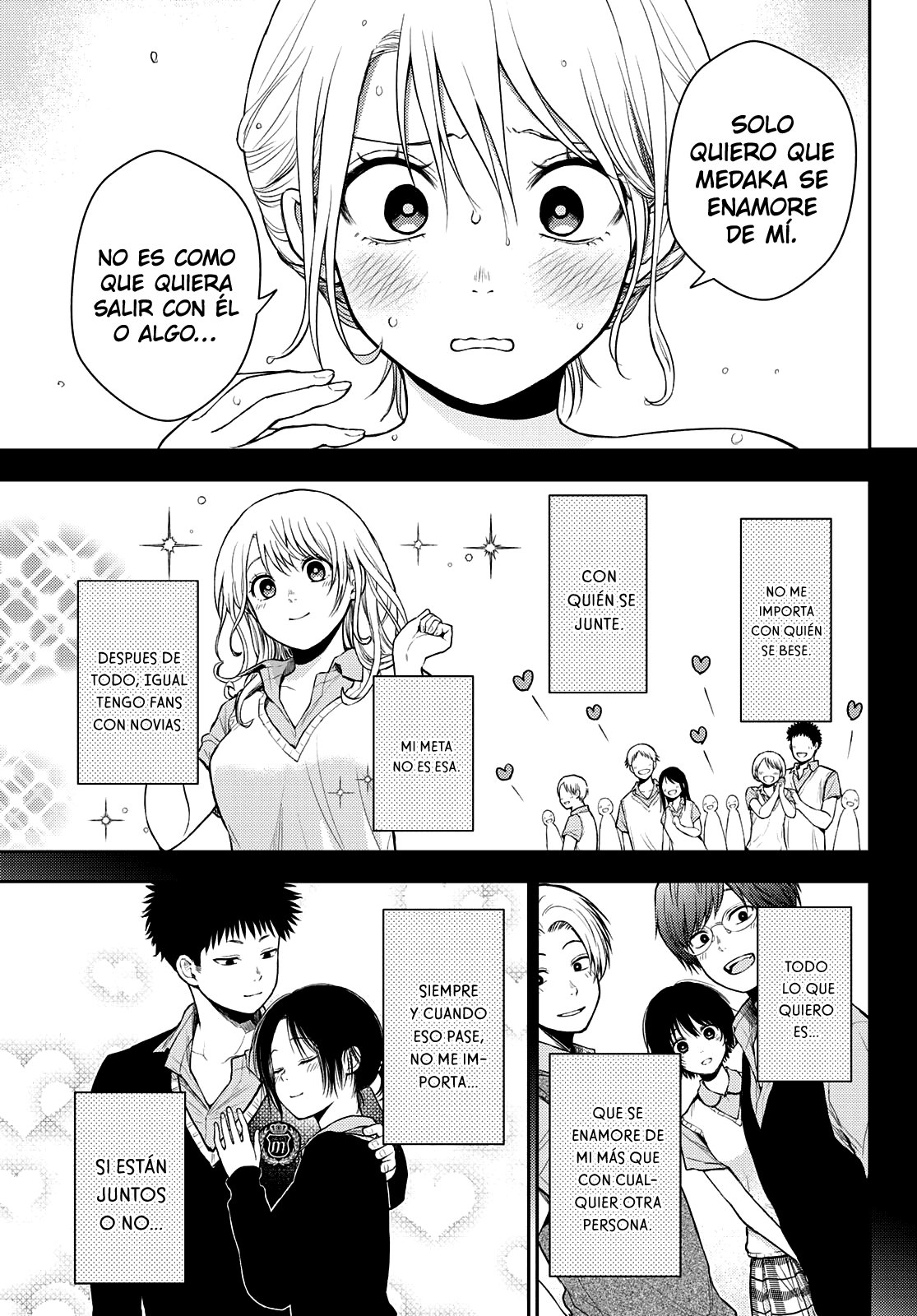 Kuroiwa Medaka Ni Watashi No Kawaii Ga Tsuujinai Capítulo 35 - Página 6 en español