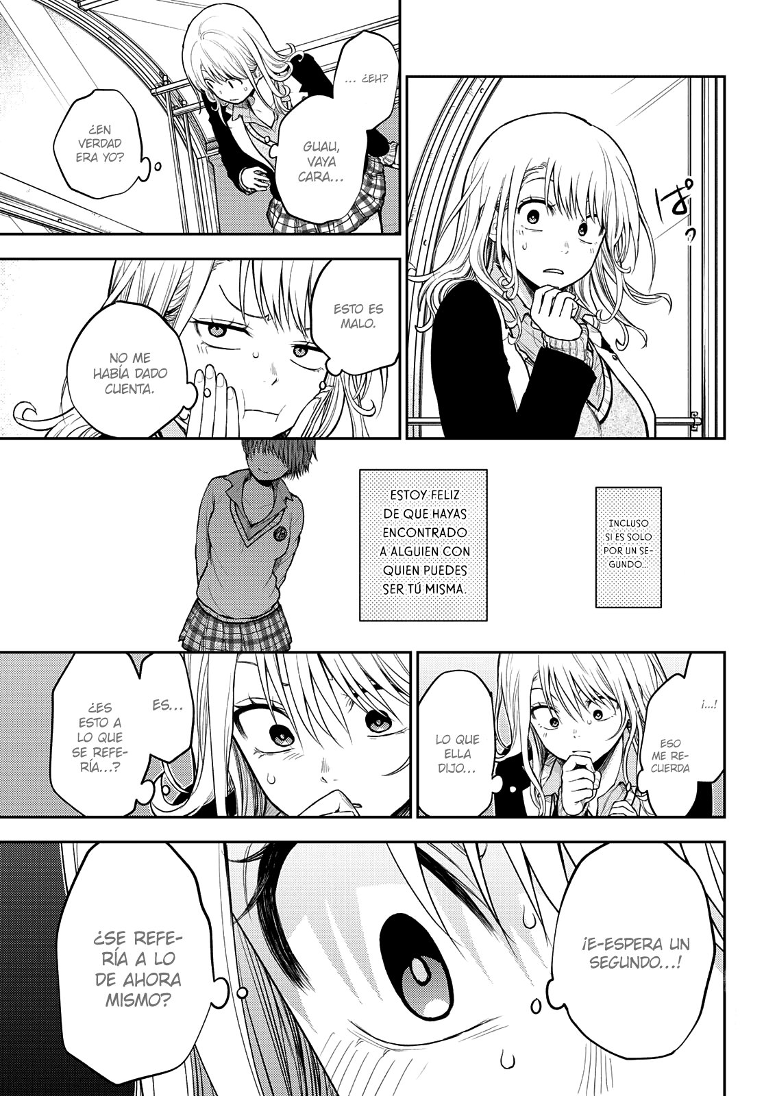 Kuroiwa Medaka Ni Watashi No Kawaii Ga Tsuujinai Capítulo 40 - Página 11 en español