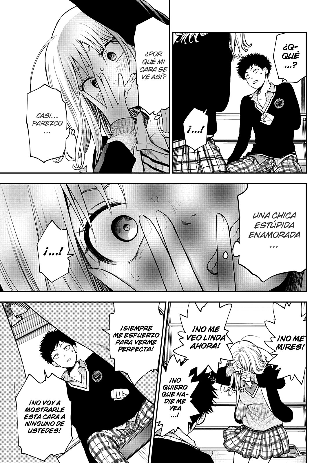 Kuroiwa Medaka Ni Watashi No Kawaii Ga Tsuujinai Capítulo 41 - Página 4 en español