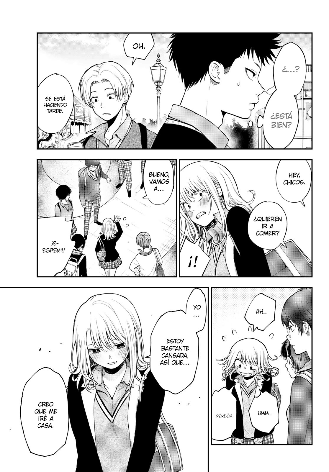 Kuroiwa Medaka Ni Watashi No Kawaii Ga Tsuujinai Capítulo 42 - Página 8 en español