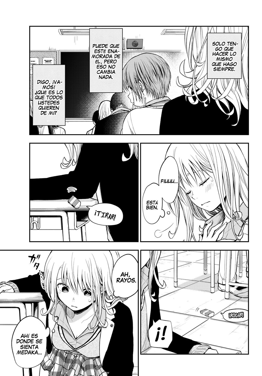Kuroiwa Medaka Ni Watashi No Kawaii Ga Tsuujinai Capítulo 43 - Página 13 en español