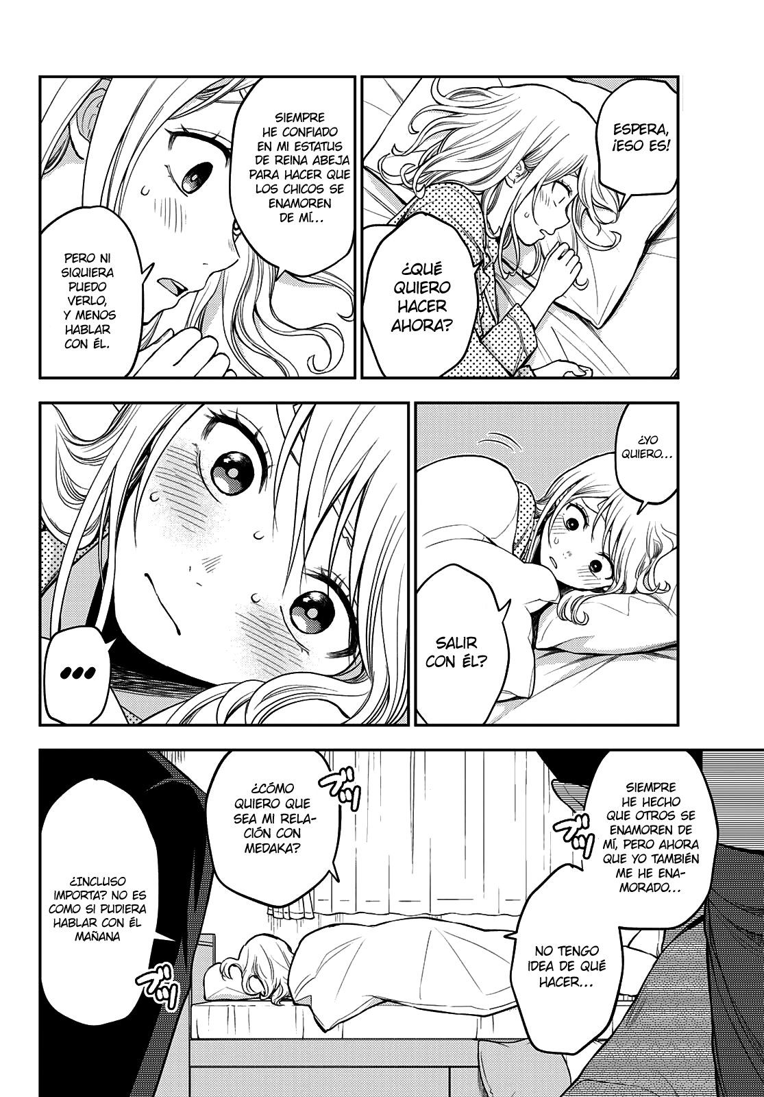 Kuroiwa Medaka Ni Watashi No Kawaii Ga Tsuujinai Capítulo 44 - Página 3 en español