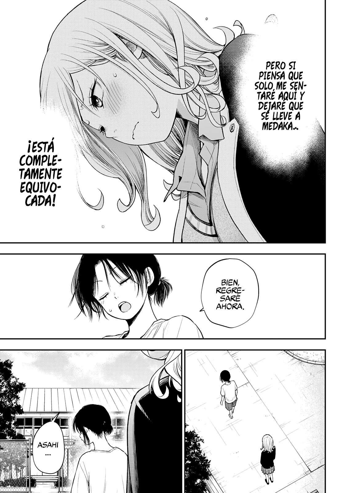 Kuroiwa Medaka Ni Watashi No Kawaii Ga Tsuujinai Capítulo 45 - Página 14 en español