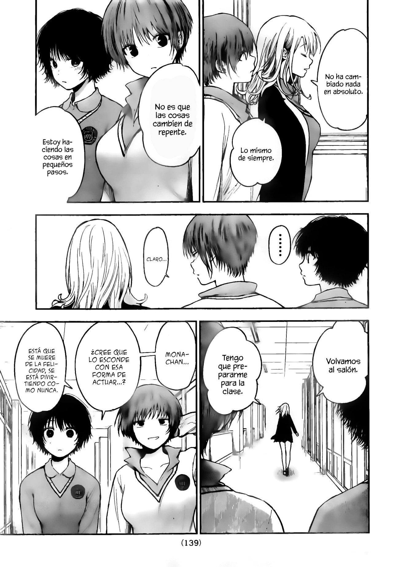 Kuroiwa Medaka Ni Watashi No Kawaii Ga Tsuujinai Capítulo 52 - Página 8 en español