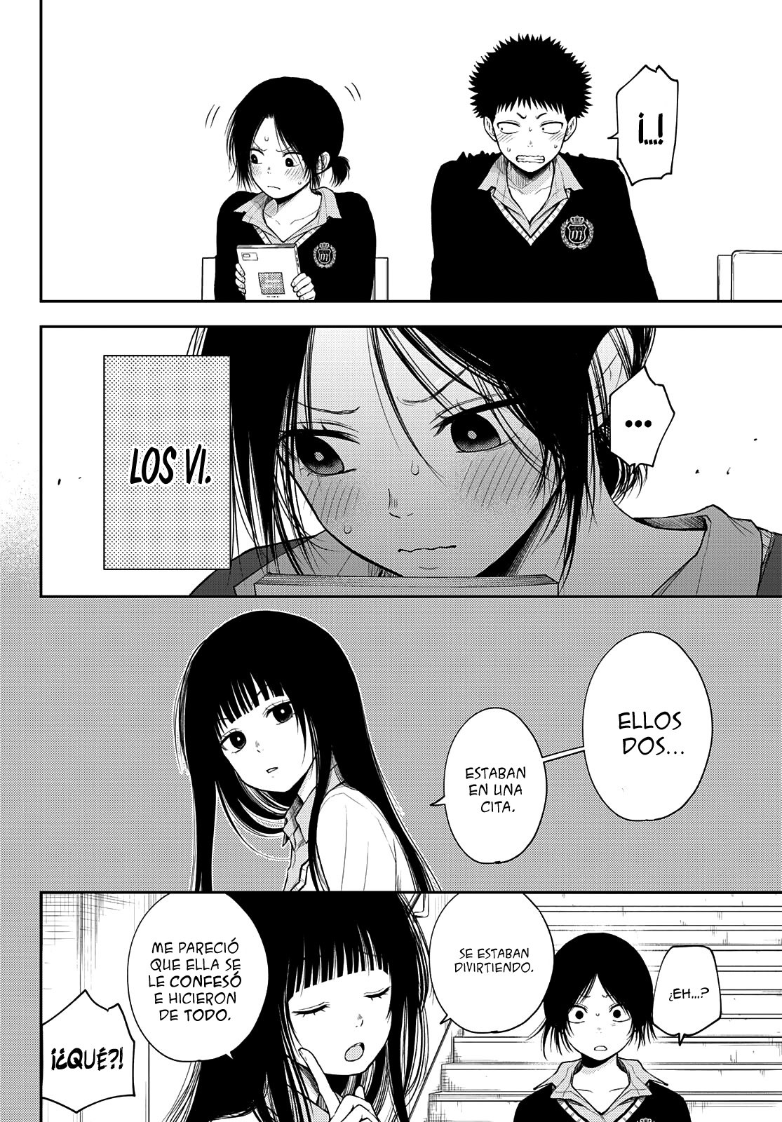 Kuroiwa Medaka Ni Watashi No Kawaii Ga Tsuujinai Capítulo 53 - Página 13 en español