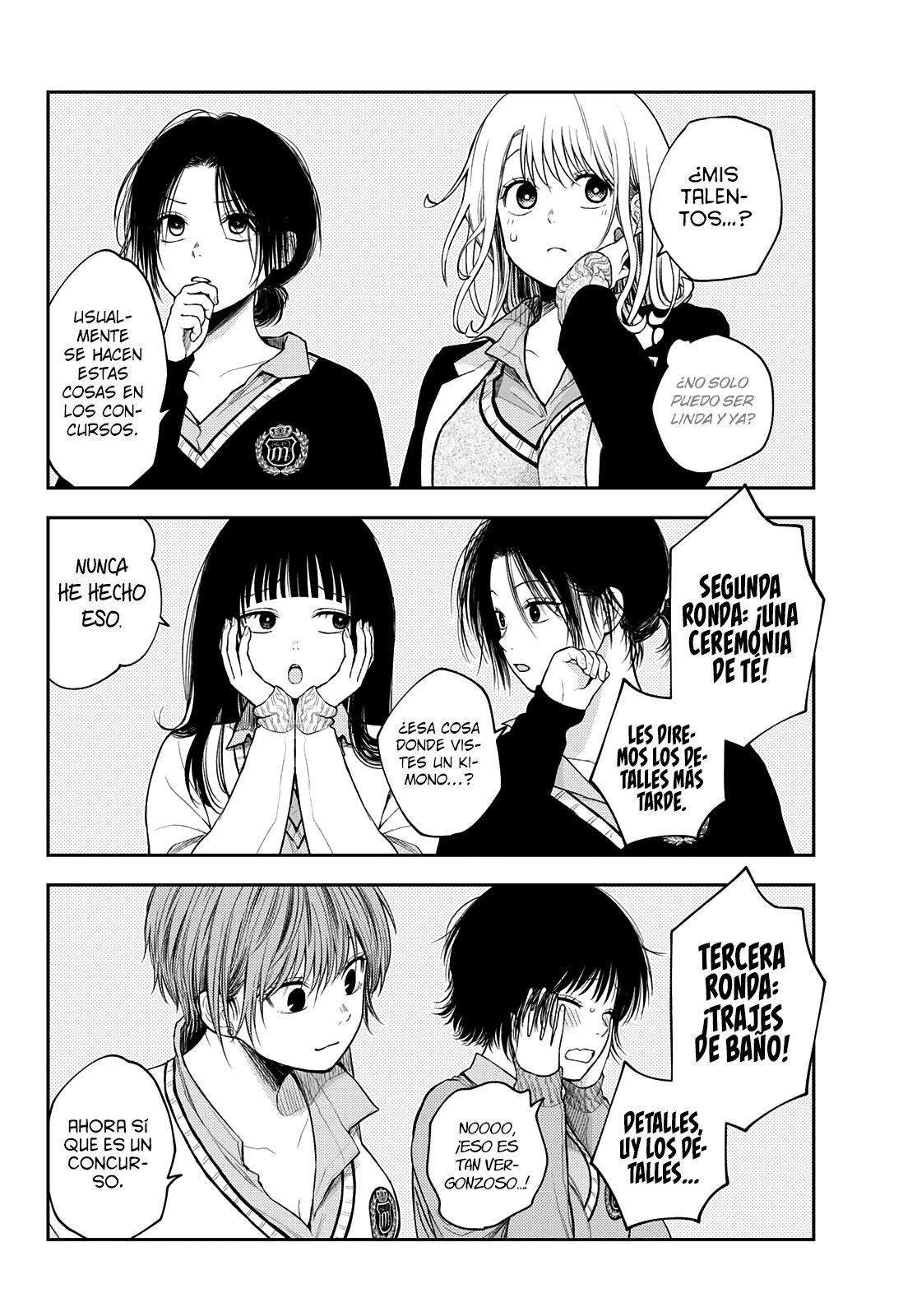 Kuroiwa Medaka Ni Watashi No Kawaii Ga Tsuujinai Capítulo 58 - Página 9 en español