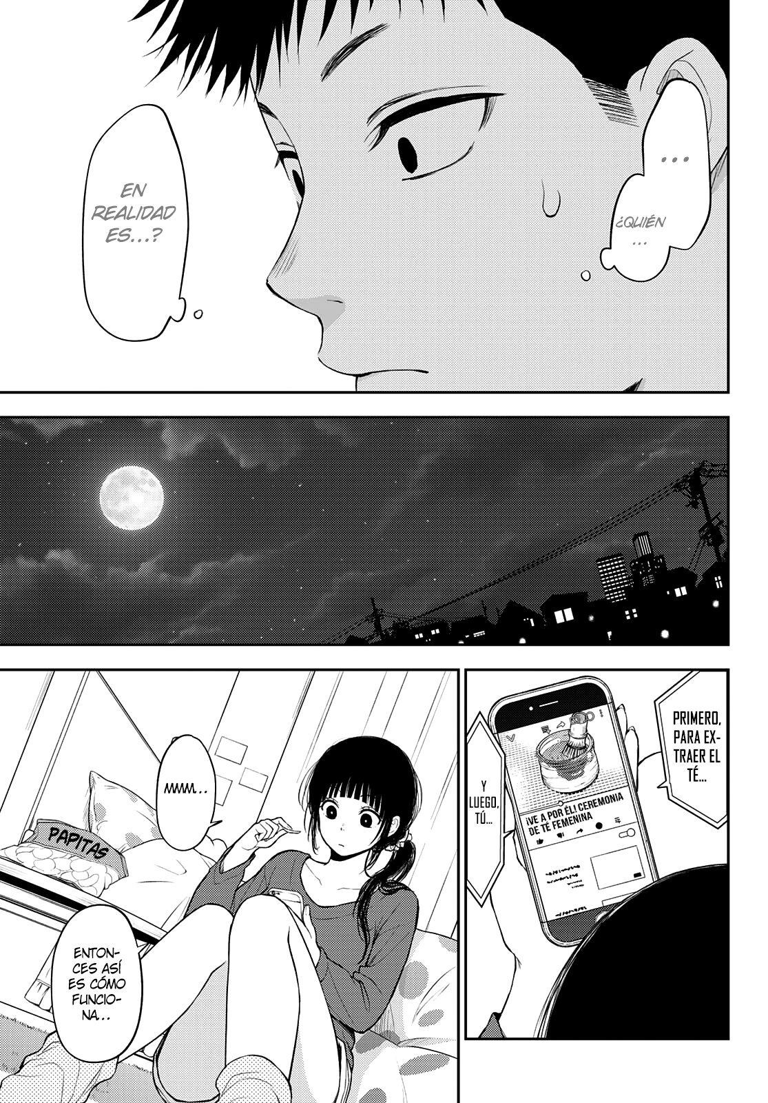 Kuroiwa Medaka Ni Watashi No Kawaii Ga Tsuujinai Capítulo 59 - Página 13 en español