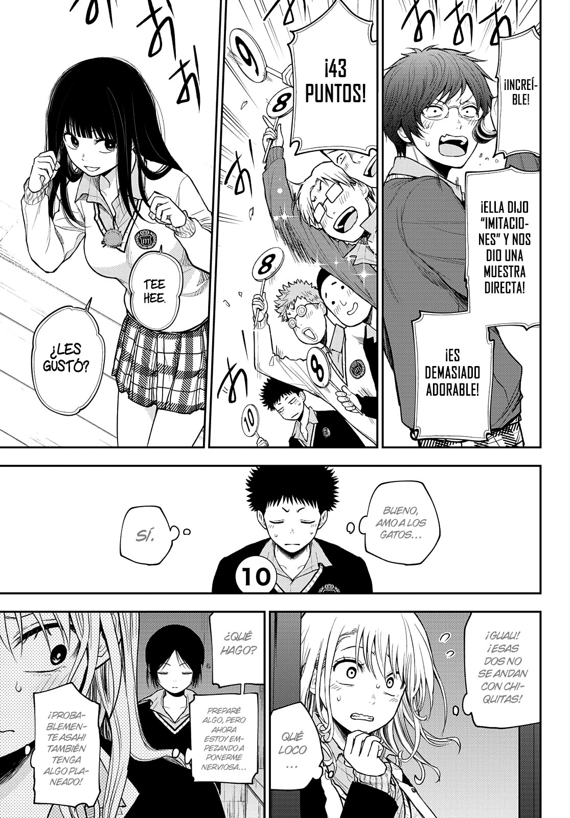 Kuroiwa Medaka Ni Watashi No Kawaii Ga Tsuujinai Capítulo 60 - Página 10 en español