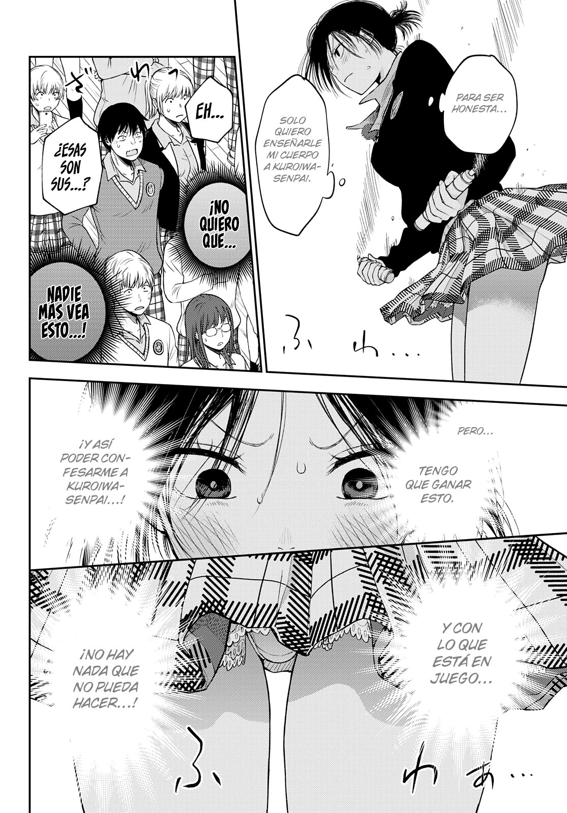 Kuroiwa Medaka Ni Watashi No Kawaii Ga Tsuujinai Capítulo 61 - Página 5 en español