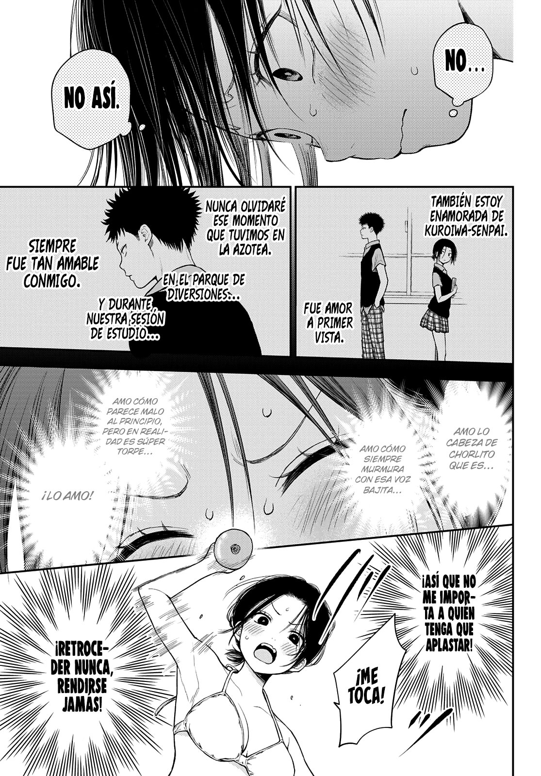 Kuroiwa Medaka Ni Watashi No Kawaii Ga Tsuujinai Capítulo 64 - Página 11 en español