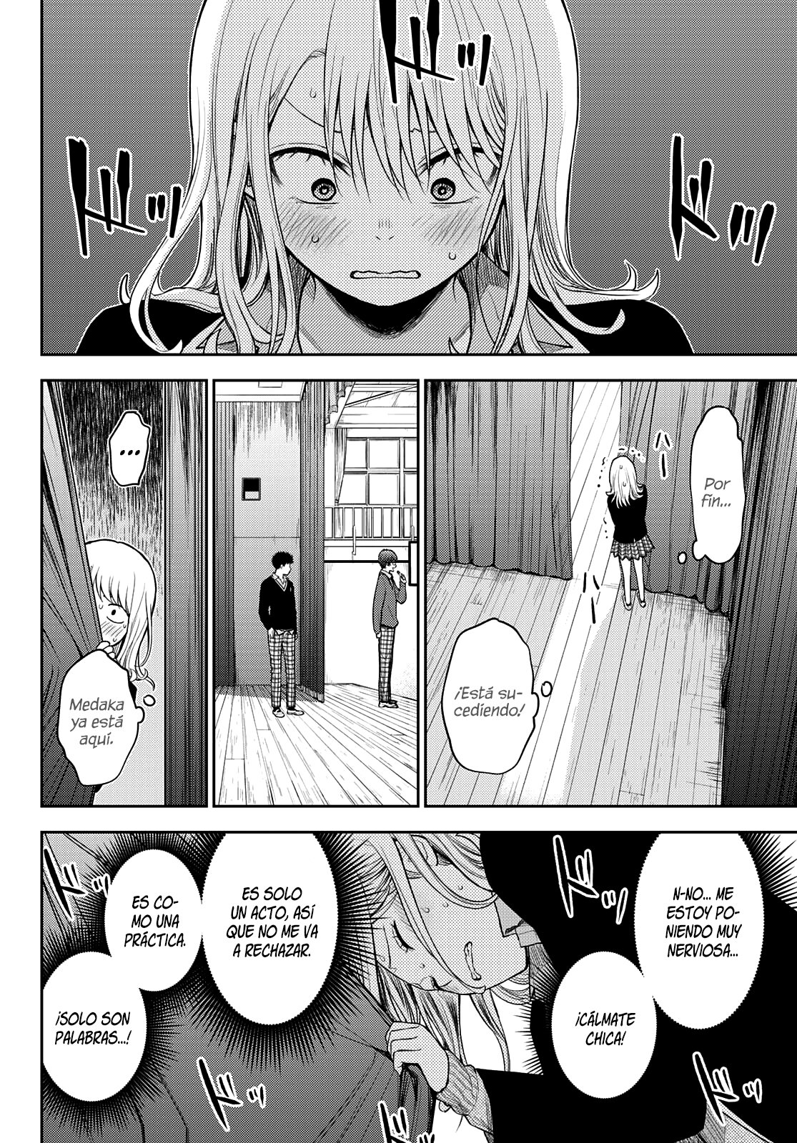 Kuroiwa Medaka Ni Watashi No Kawaii Ga Tsuujinai Capítulo 66 - Página 3 en español