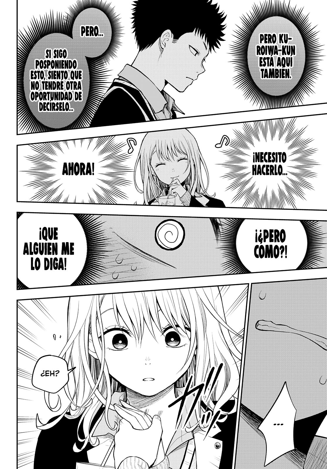 Kuroiwa Medaka Ni Watashi No Kawaii Ga Tsuujinai Capítulo 73 - Página 14 en español