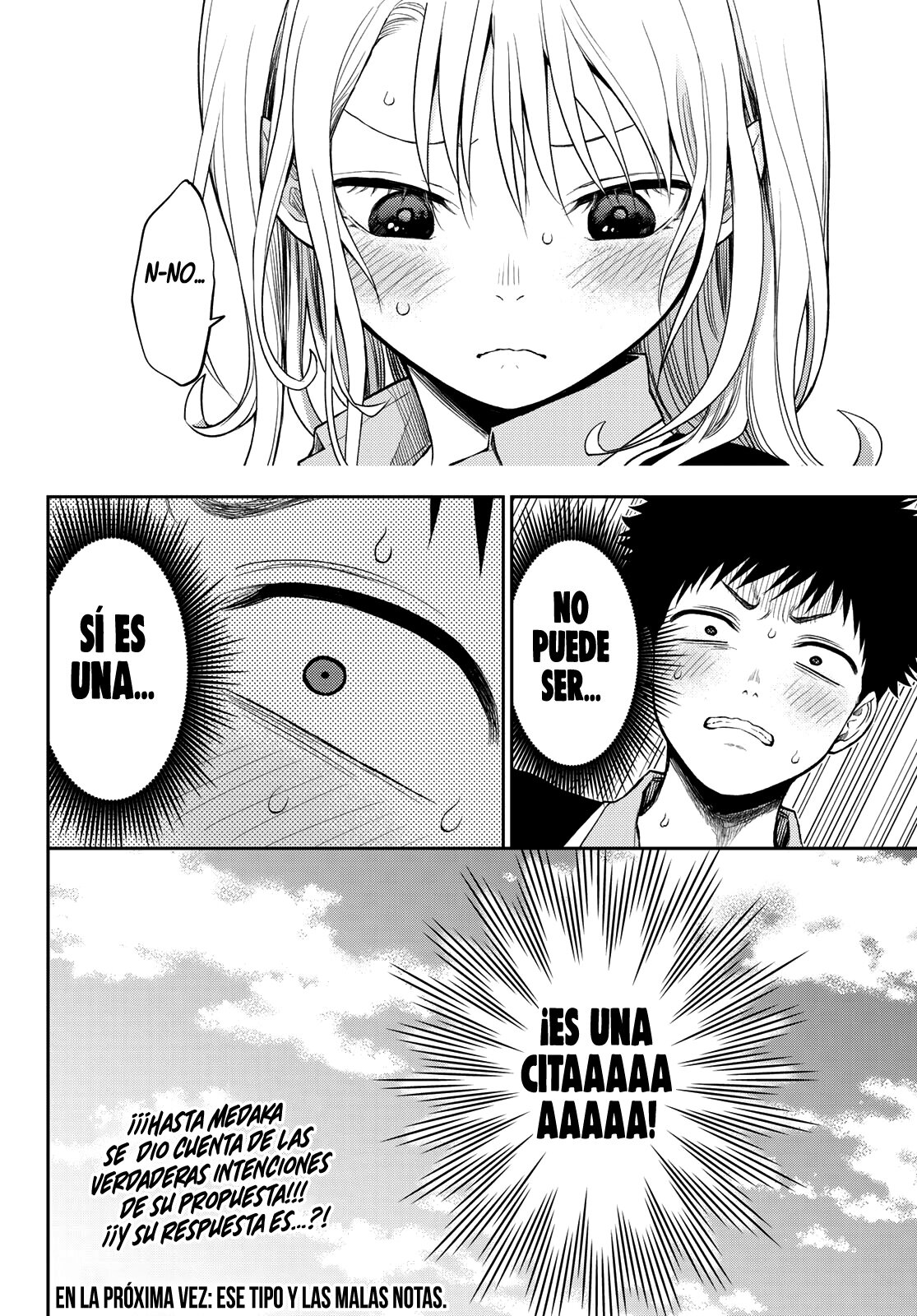 Kuroiwa Medaka Ni Watashi No Kawaii Ga Tsuujinai Capítulo 77 - Página 15 en español