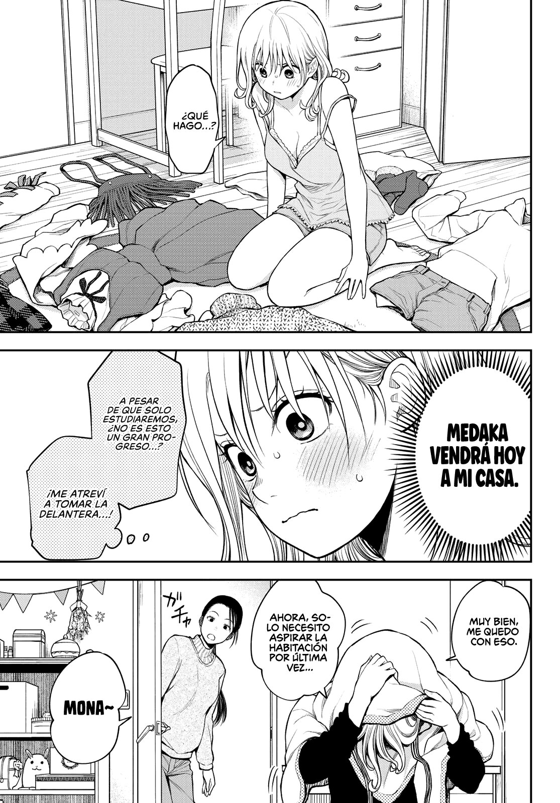 Kuroiwa Medaka Ni Watashi No Kawaii Ga Tsuujinai Capítulo 78 - Página 12 en español