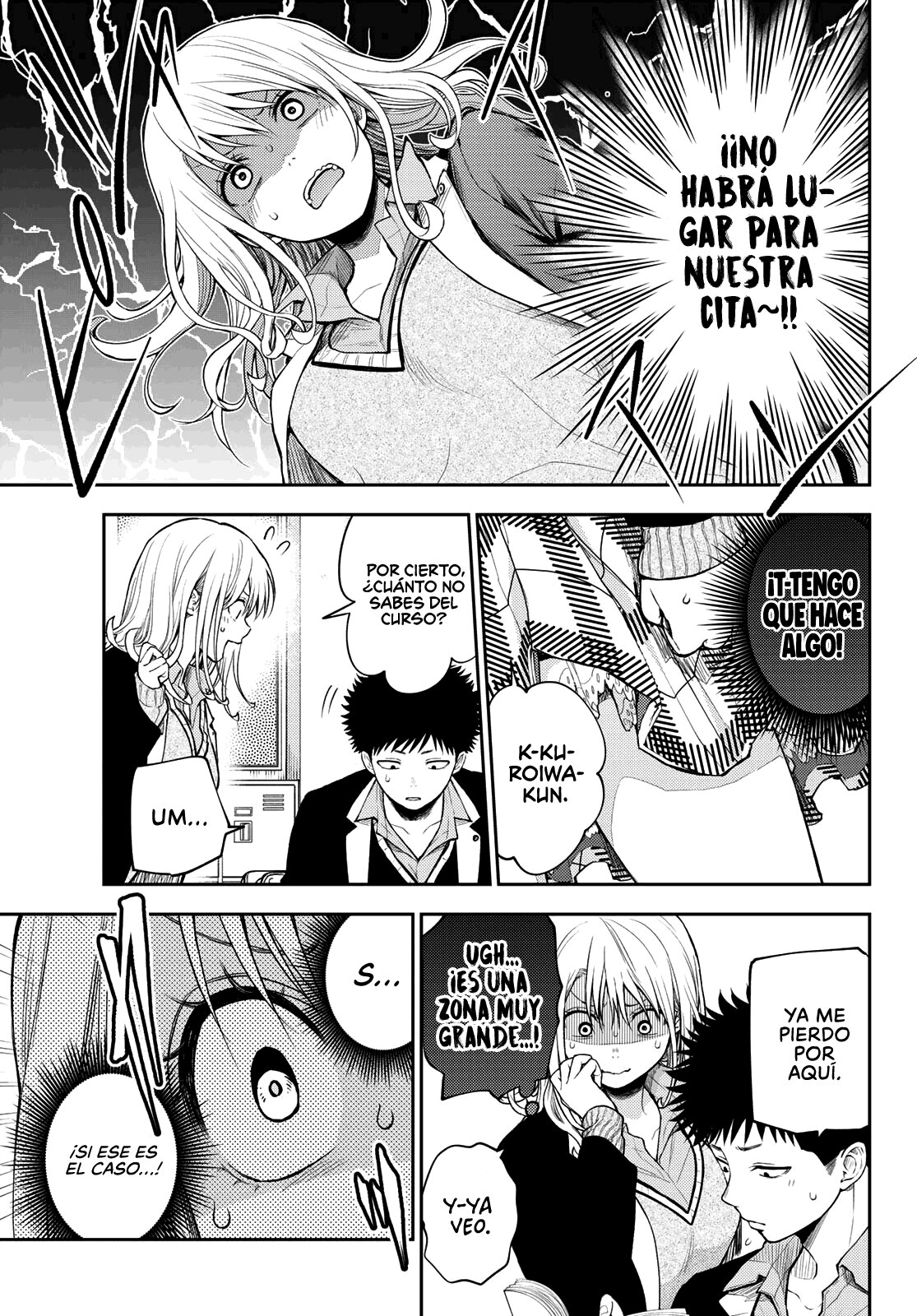 Kuroiwa Medaka Ni Watashi No Kawaii Ga Tsuujinai Capítulo 78 - Página 8 en español