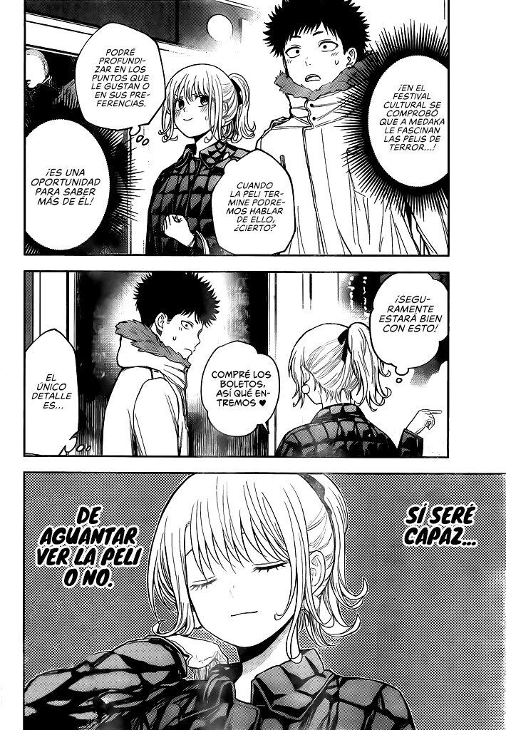 Kuroiwa Medaka Ni Watashi No Kawaii Ga Tsuujinai Capítulo 91 - Página 7 en español