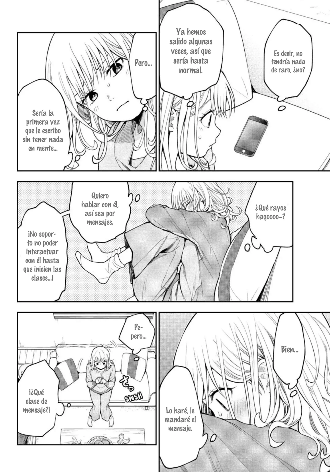 Kuroiwa Medaka Ni Watashi No Kawaii Ga Tsuujinai Capítulo 97 - Página 3 en español