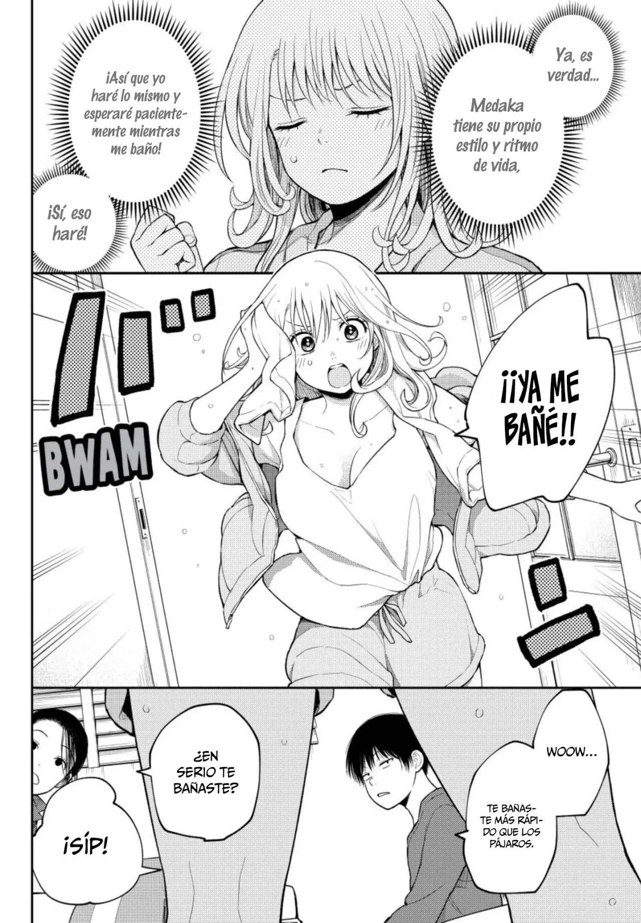 Kuroiwa Medaka Ni Watashi No Kawaii Ga Tsuujinai Capítulo 97 - Página 9 en español