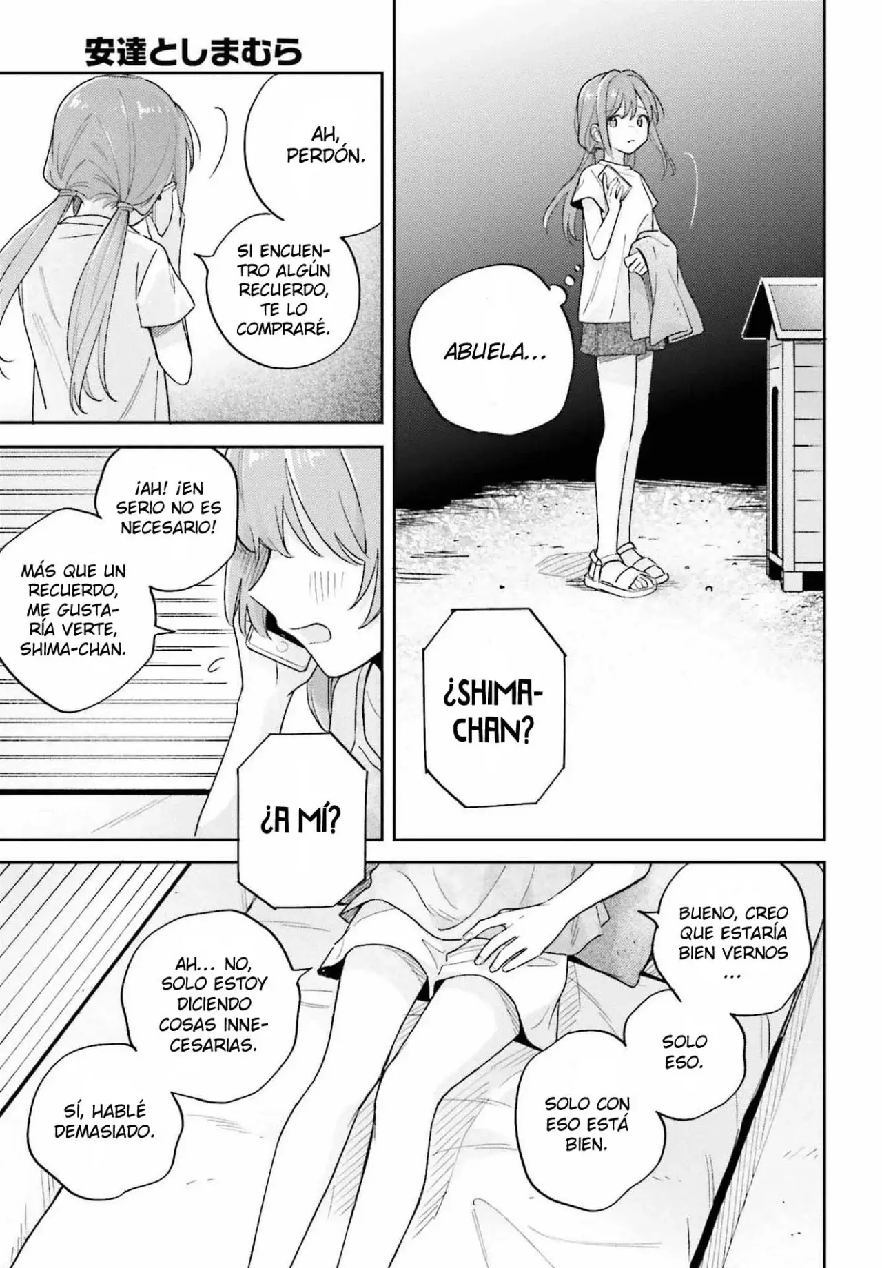 Adachi To Shimamura (Moke ver.) Capítulo 33 - Página 14 en español