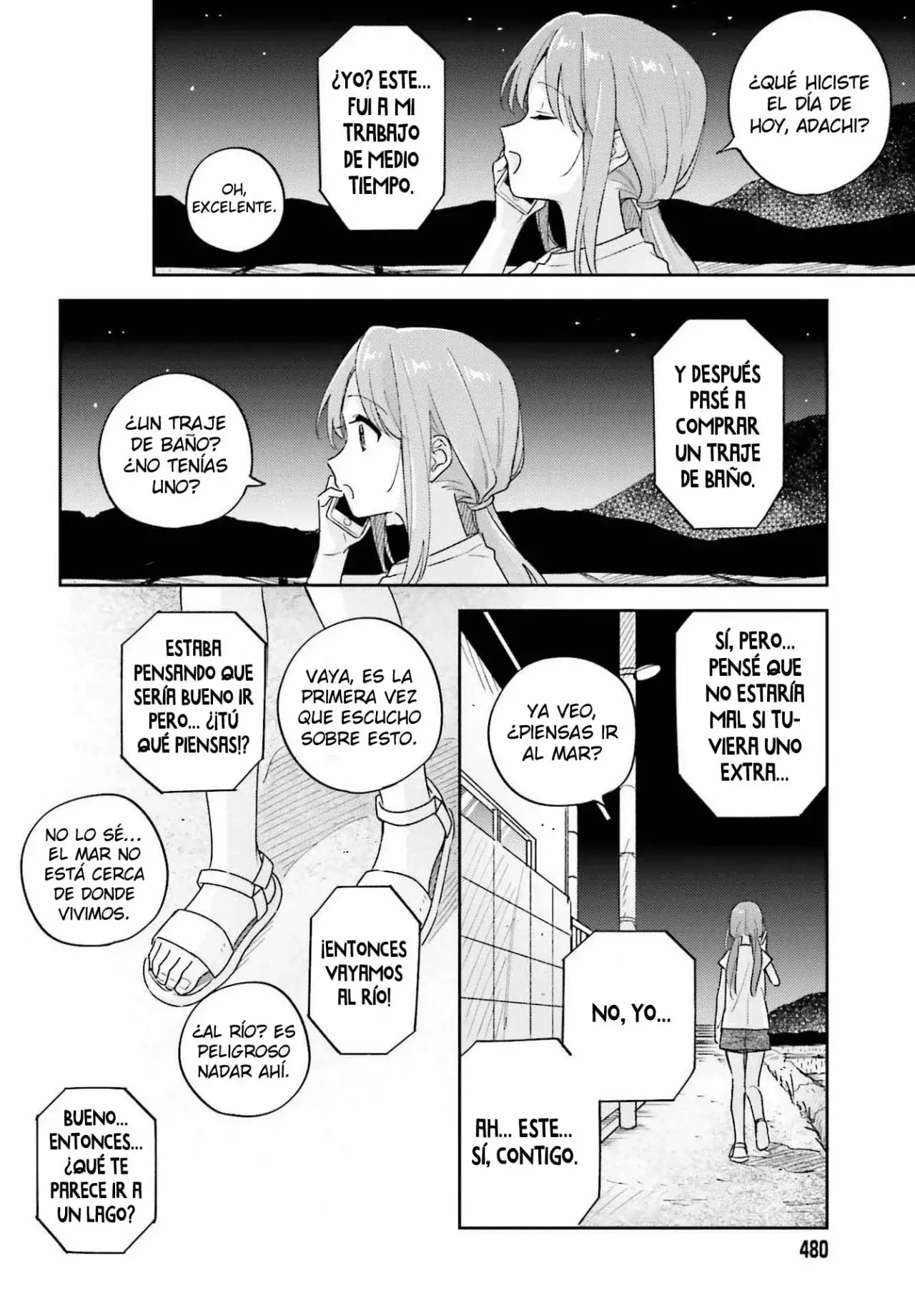 Adachi To Shimamura (Moke ver.) Capítulo 33 - Página 17 en español