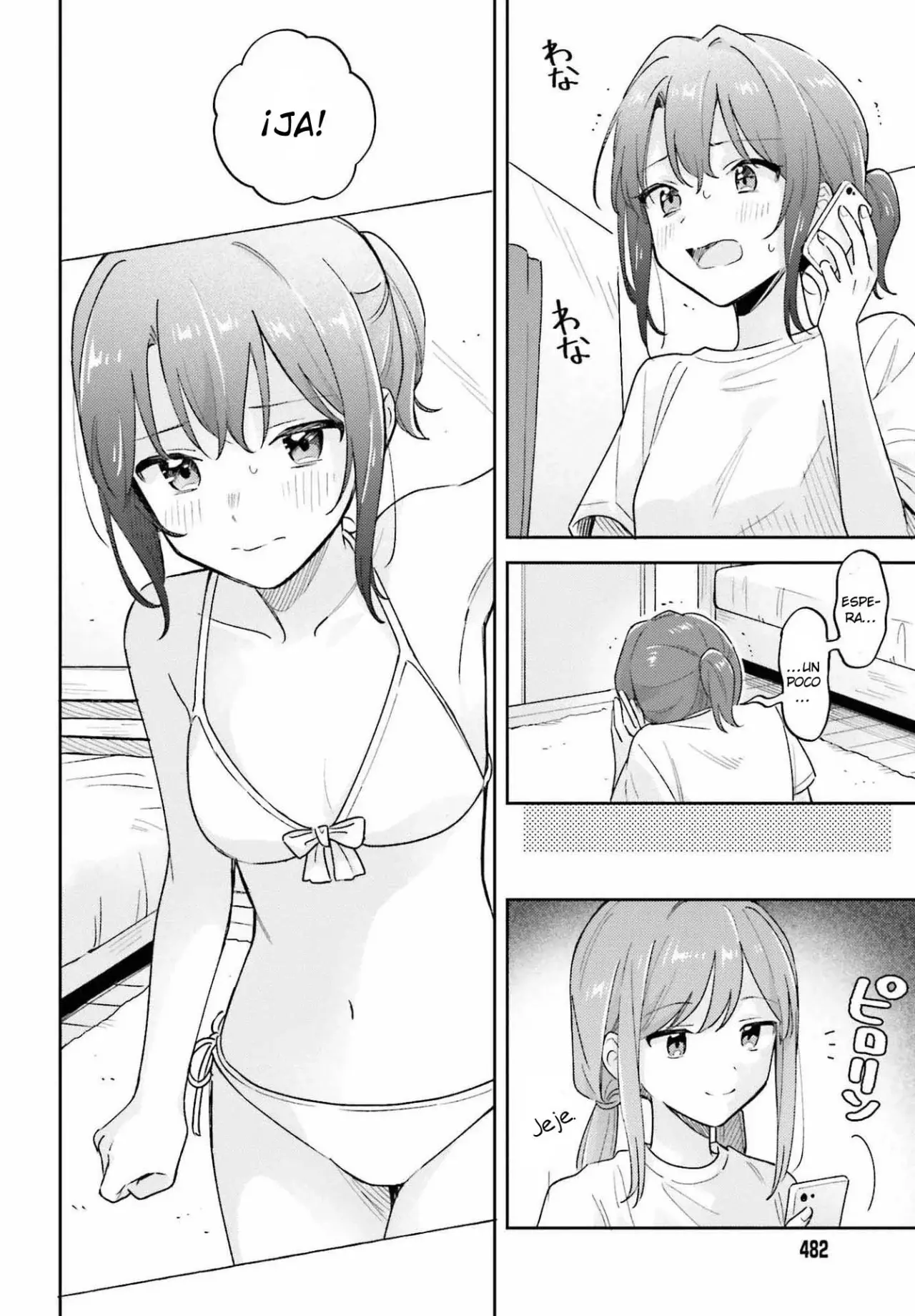 Adachi To Shimamura (Moke ver.) Capítulo 33 - Página 19 en español
