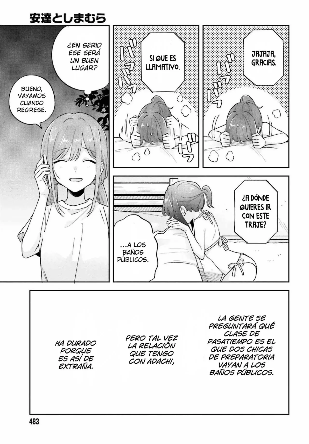 Adachi To Shimamura (Moke ver.) Capítulo 33 - Página 20 en español