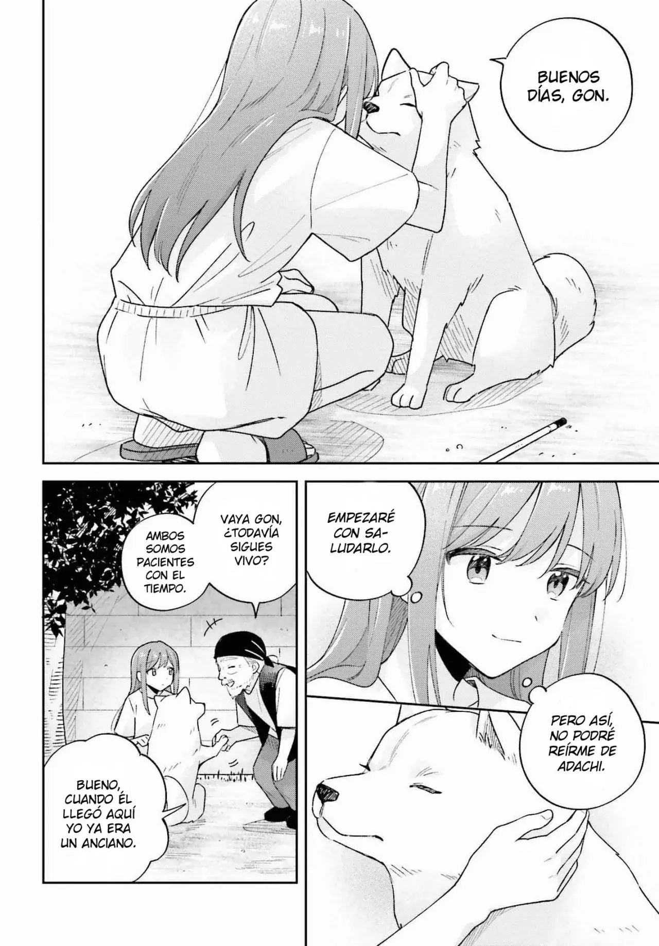 Adachi To Shimamura (Moke ver.) Capítulo 34 - Página 17 en español