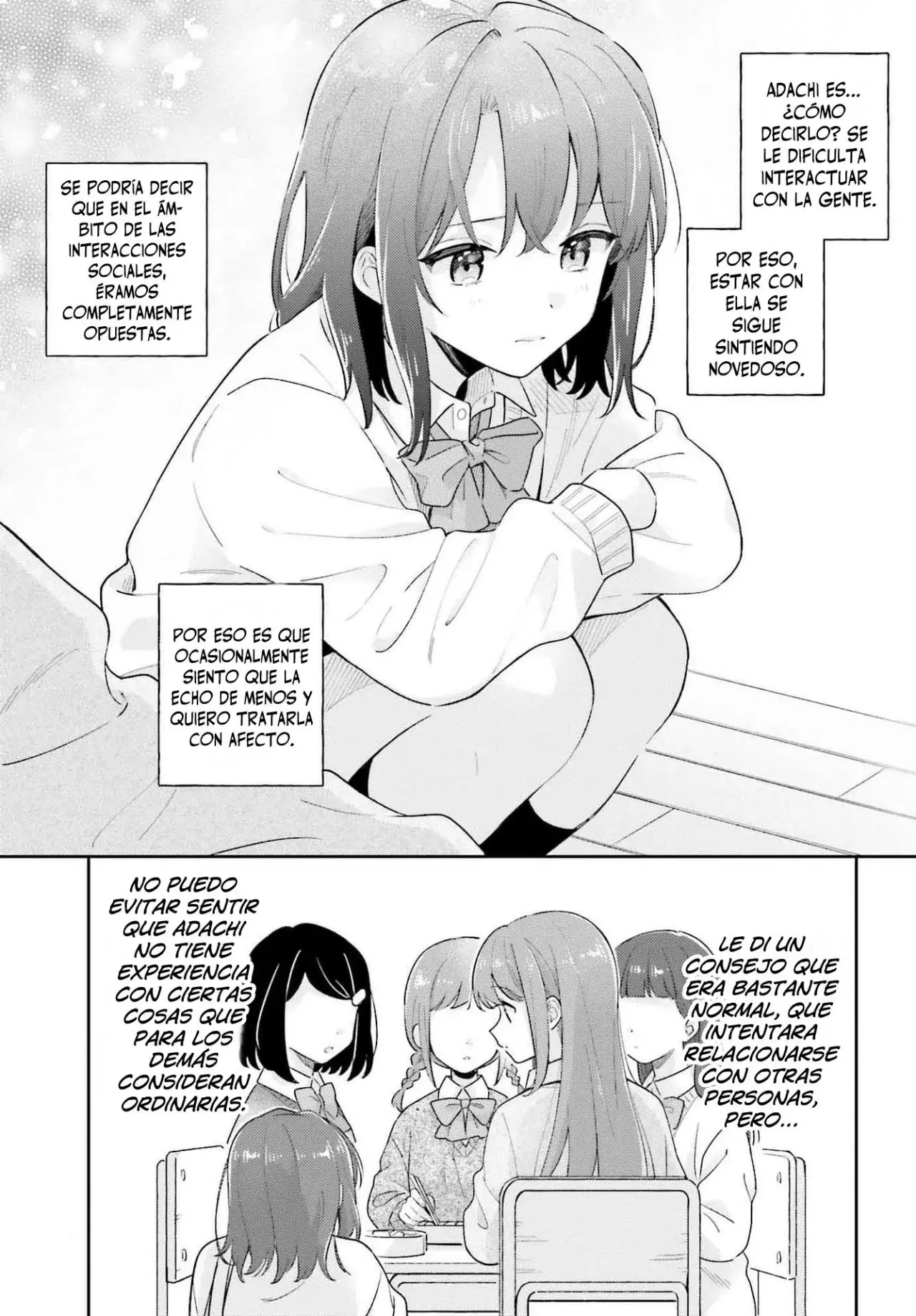 Adachi To Shimamura (Moke ver.) Capítulo 35 - Página 4 en español