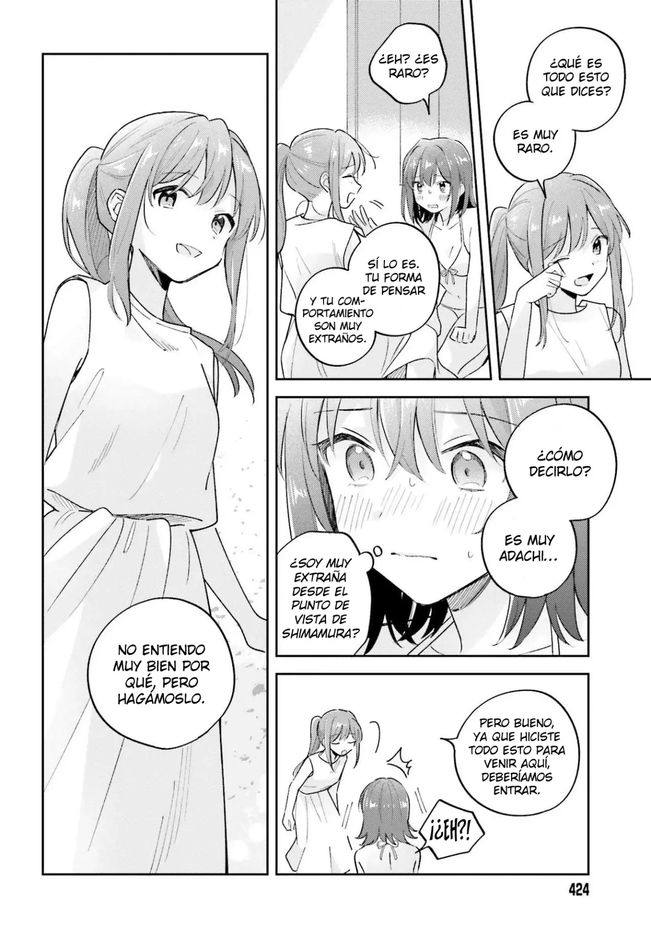 Adachi To Shimamura (Moke ver.) Capítulo 36 - Página 13 en español