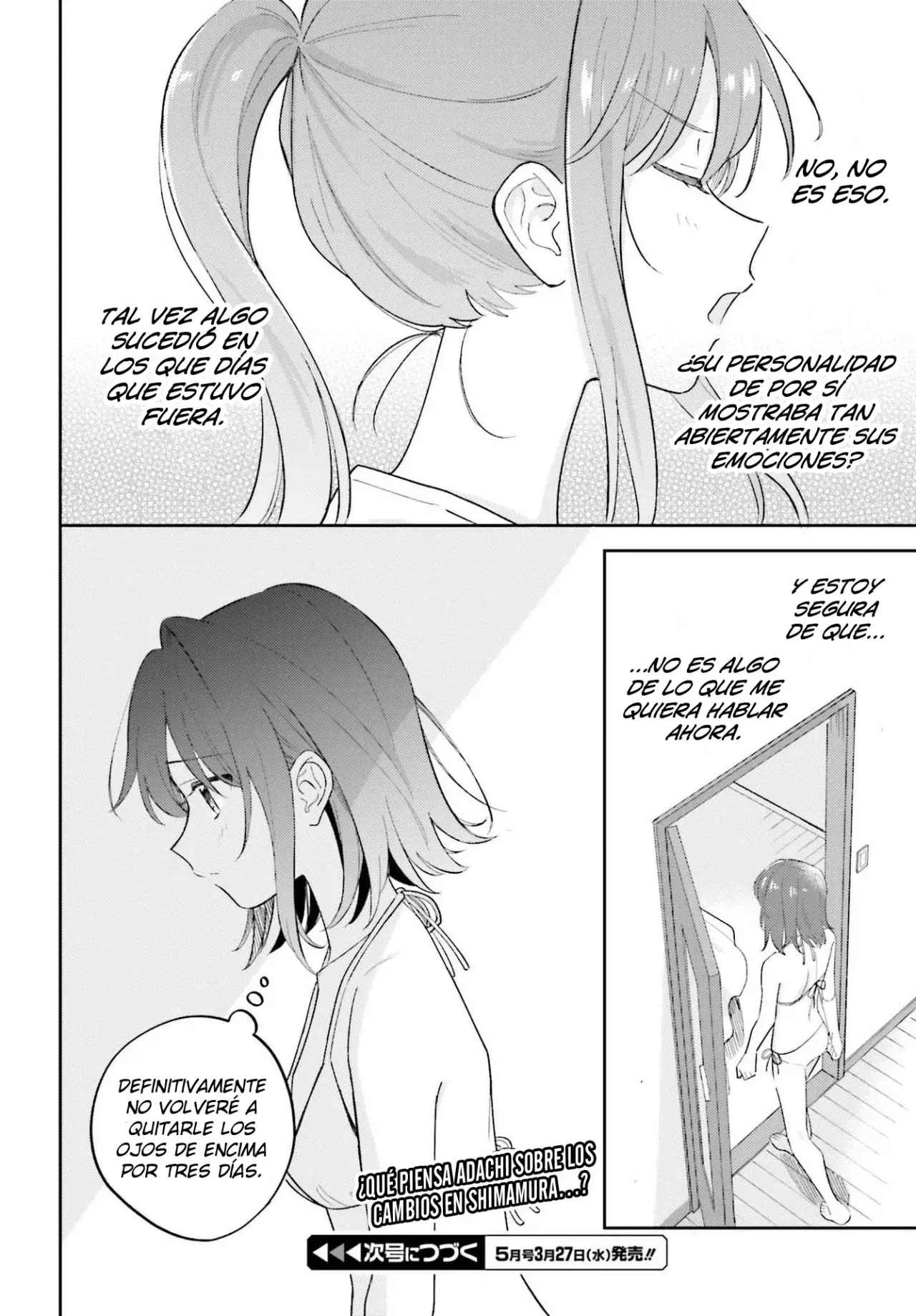 Adachi To Shimamura (Moke ver.) Capítulo 36 - Página 15 en español