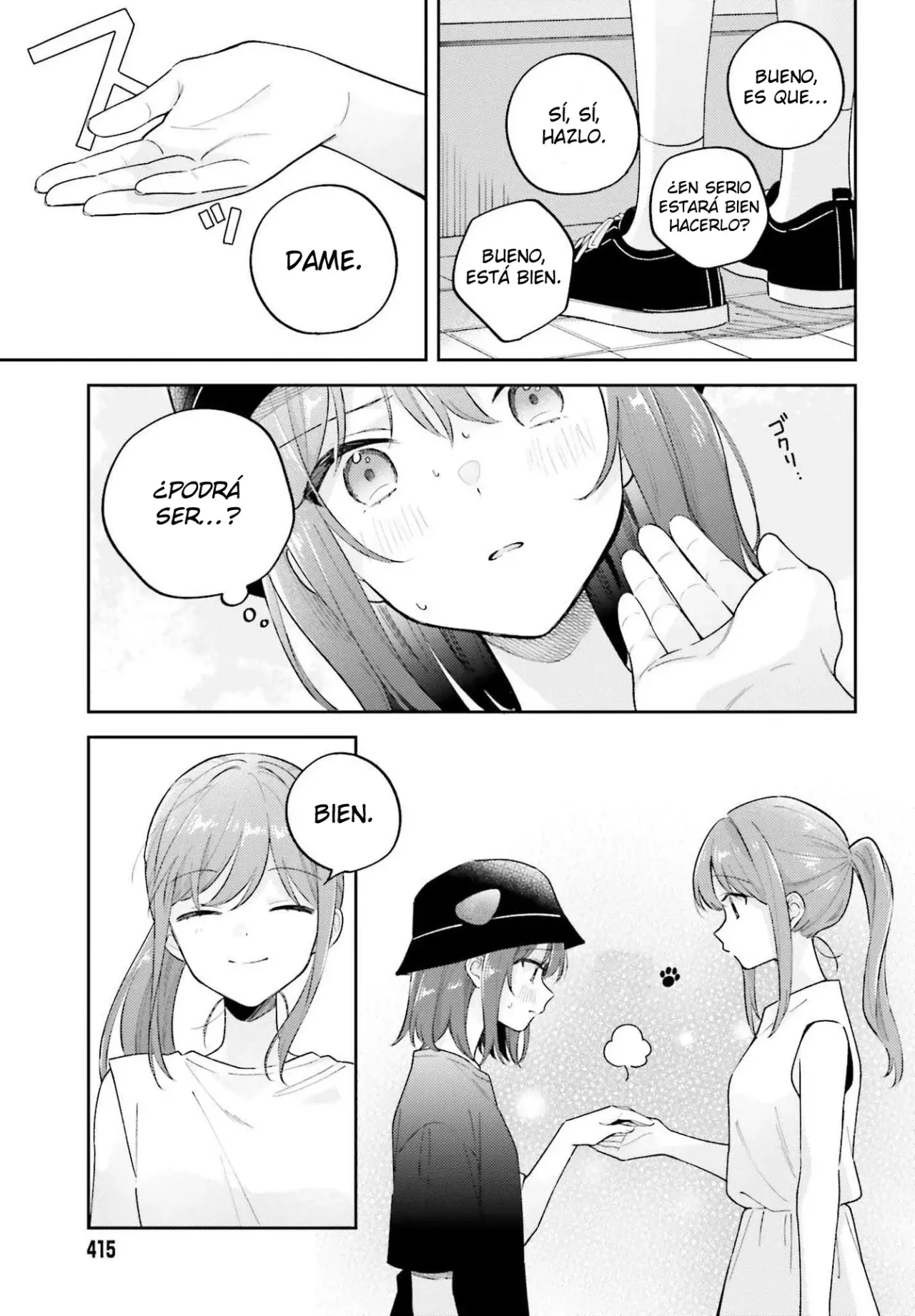 Adachi To Shimamura (Moke ver.) Capítulo 36 - Página 4 en español