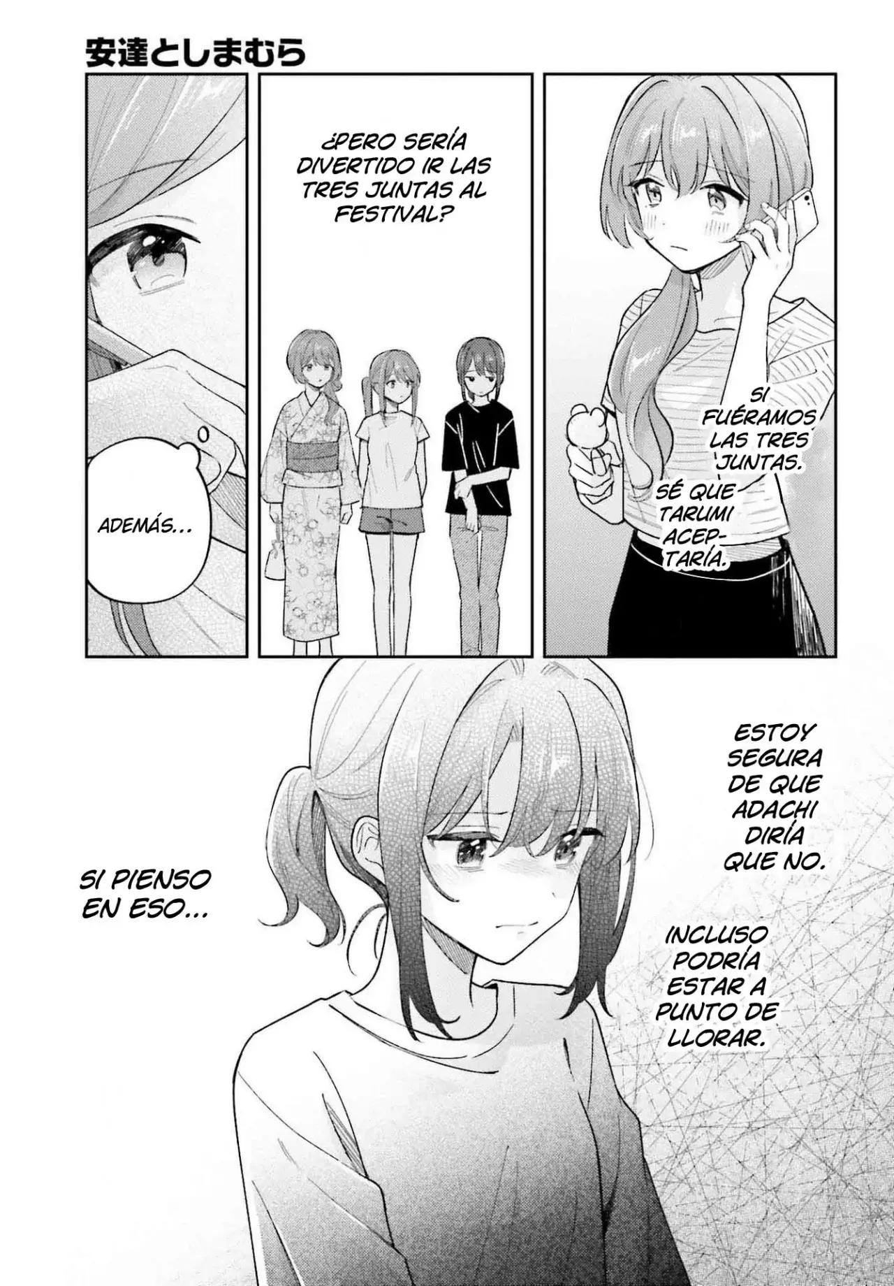 Adachi To Shimamura (Moke ver.) Capítulo 37 - Página 10 en español