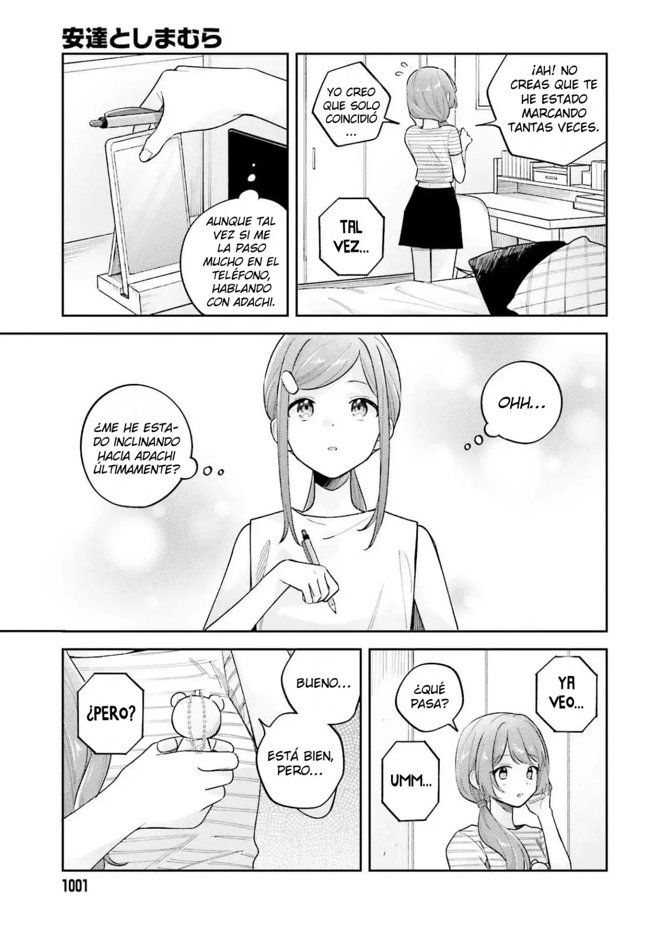 Adachi To Shimamura (Moke ver.) Capítulo 37 - Página 8 en español